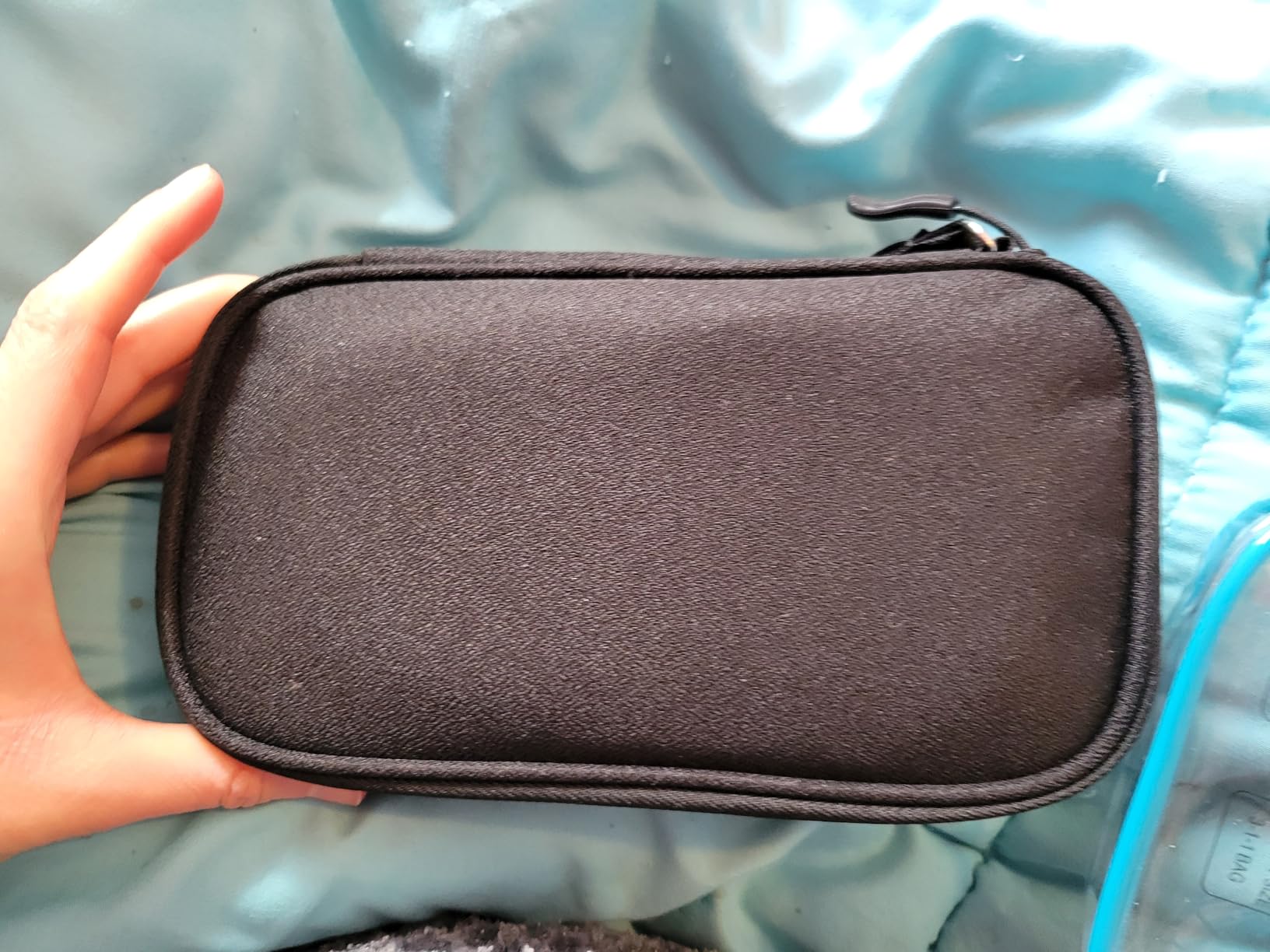 FYY Electronic Organizer, Travel Bag, Pouch, Carry Case Portable Waterproof Double Layers for Cable, Cord, Charger, Phone, Earphone customer photo 1