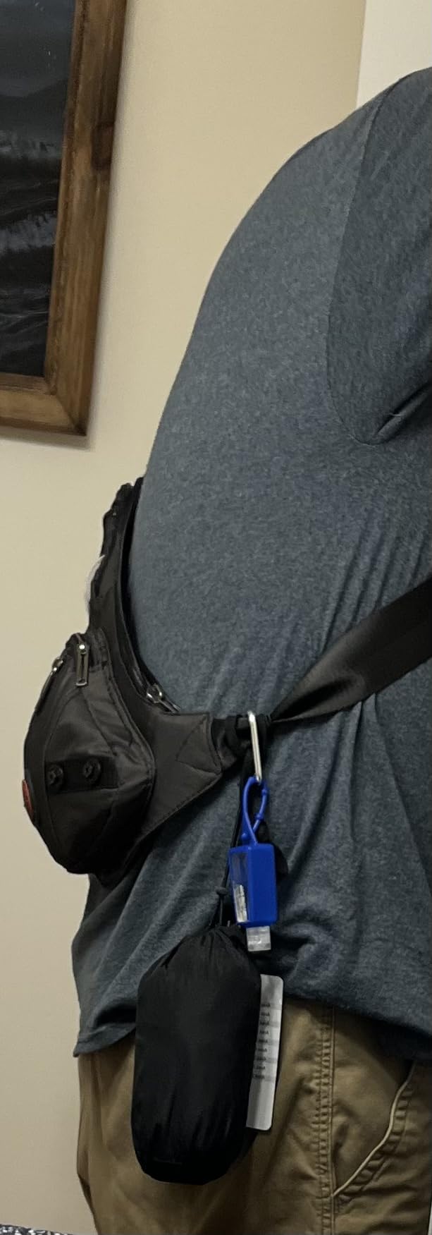 COOFANDY Mens Packable Rain Jacket Lightweight Waterproof Raincoat with Hood Outdoor Rain Gear Travel Hiking Cycling customer photo 1