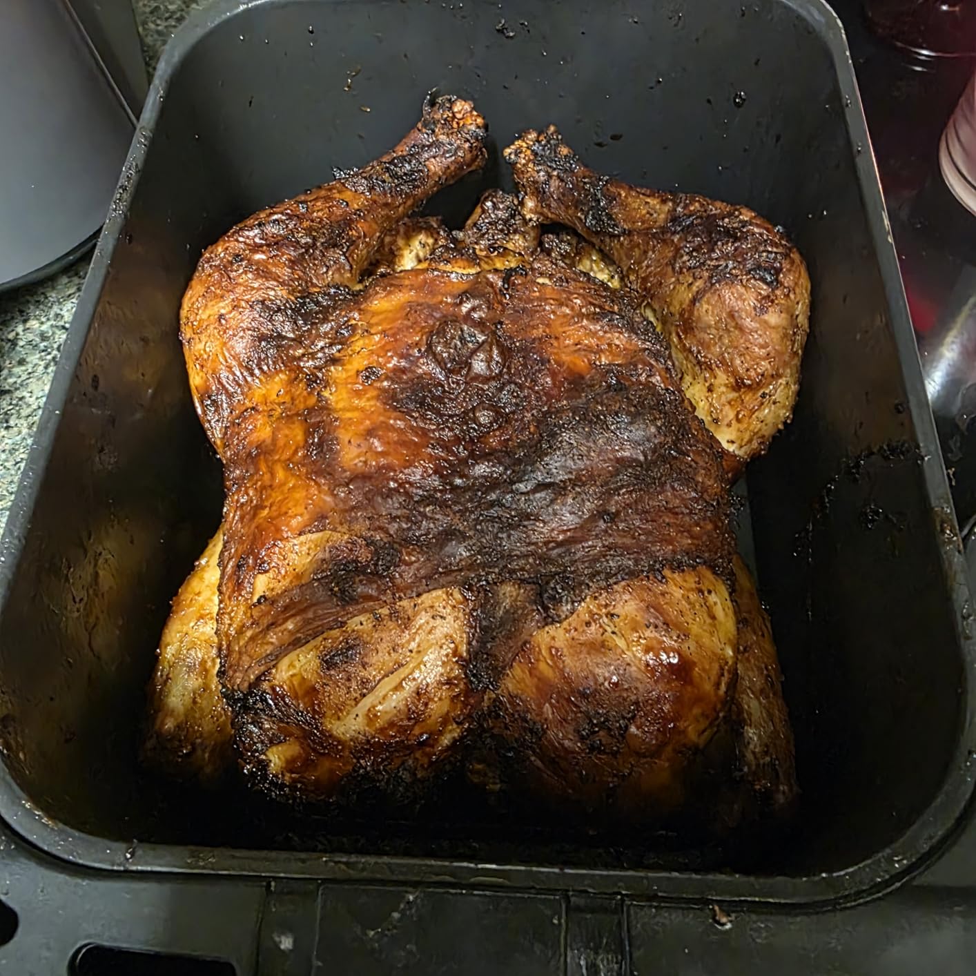 Ninja DZ401 Foodi 10 Quart 6-in-1 DualZone XL 2-Basket Air Fryer with 2 Independent Frying Baskets, Match Cook and Smart Finish to Roast, Broil, Dehydrate for Quick, Easy Family-Sized Meals, Grey customer photo 2