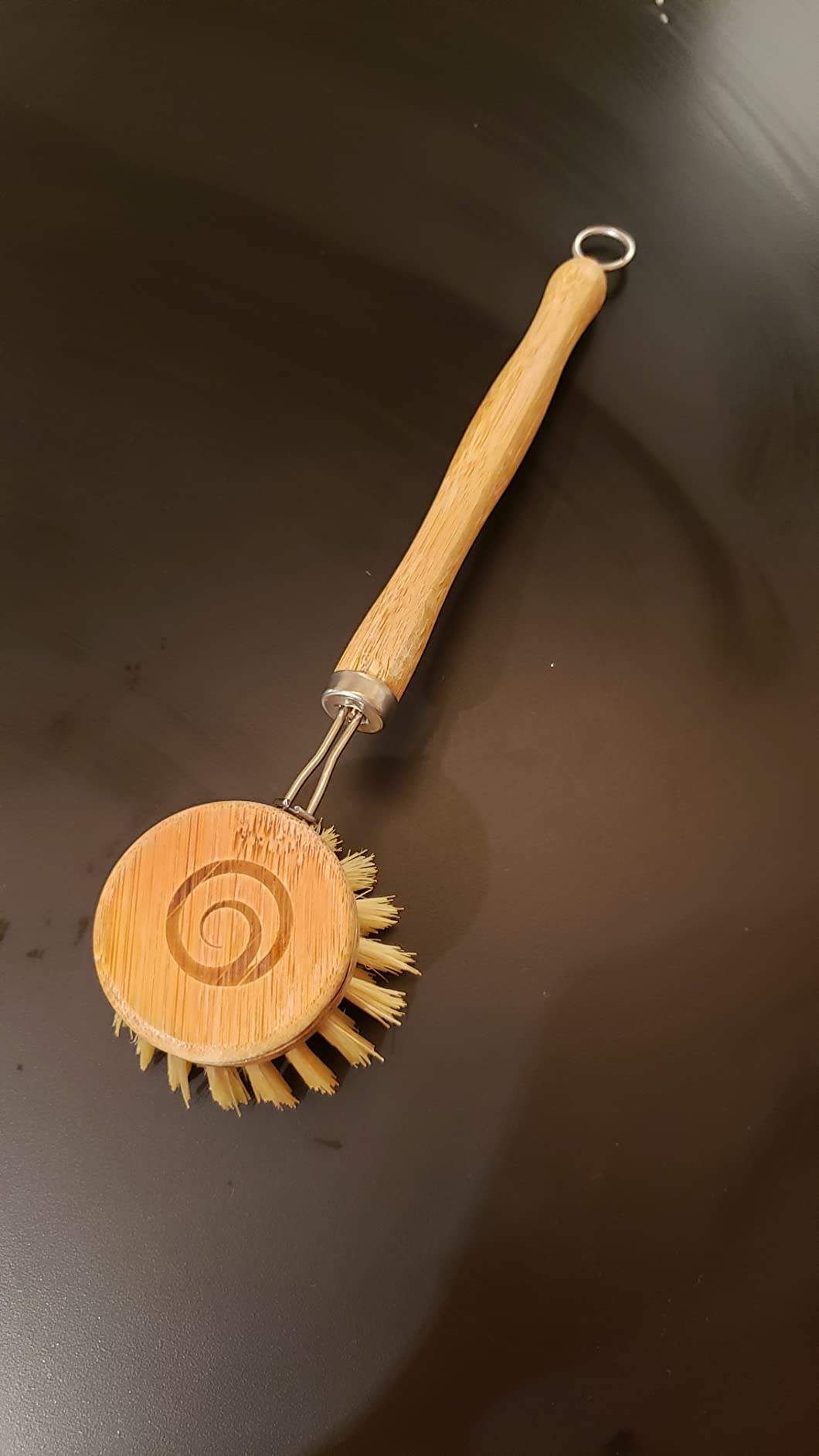 Tieralia Bamboo Dish Brush Gift Set - 5-Piece Kitchen Cleaning Set with Bottle Brush, Round Scrub Brush, Palm Brush & 2 Plant-Based Sponges | Wooden Handle Cleaning Tools for Dishes & Surfaces customer photo 2