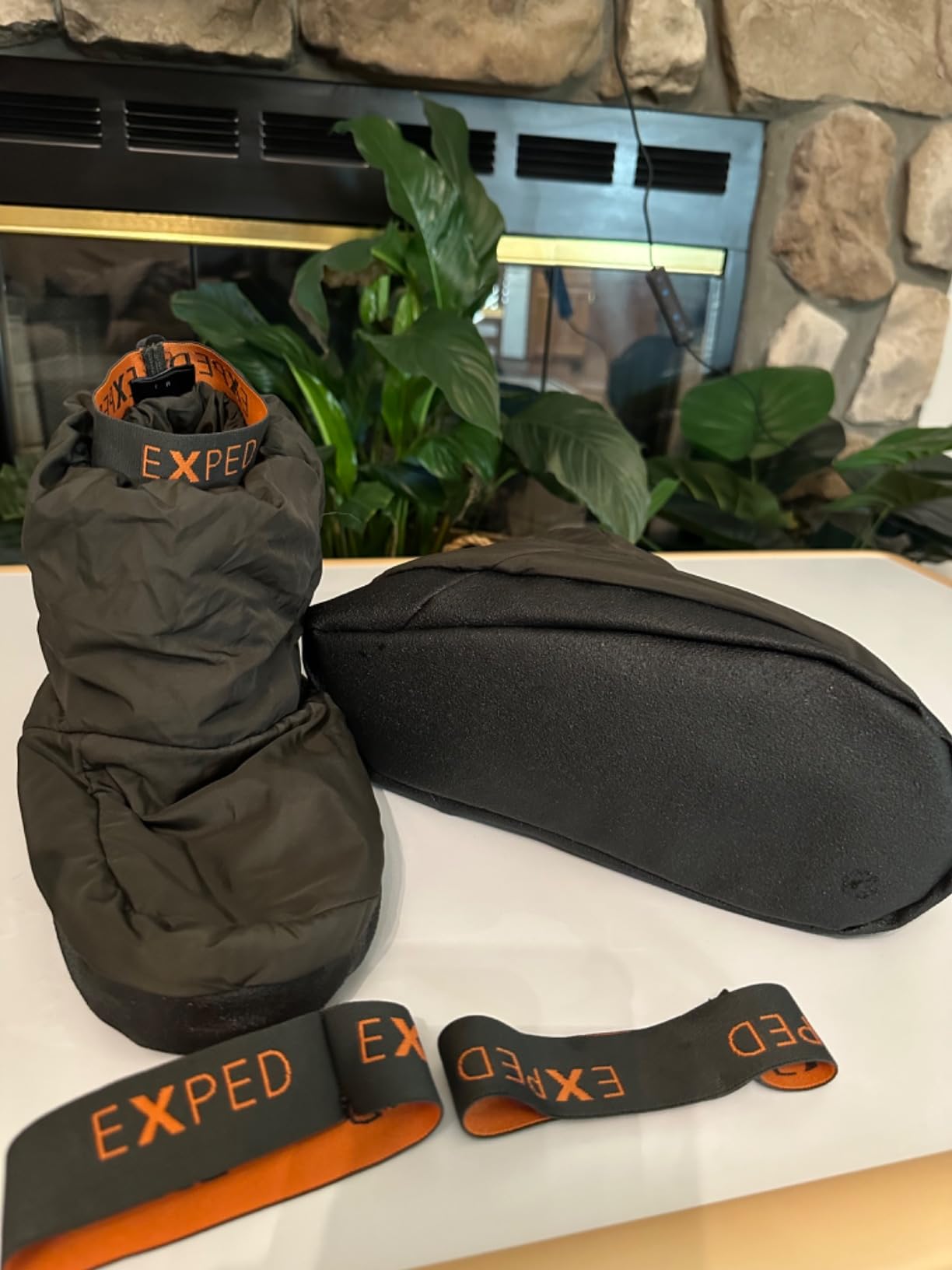 Camp Booty - Warm Comfortable & Cozy, Fast-Drying Durable Camping Slipper Booties, Unisex customer photo 1
