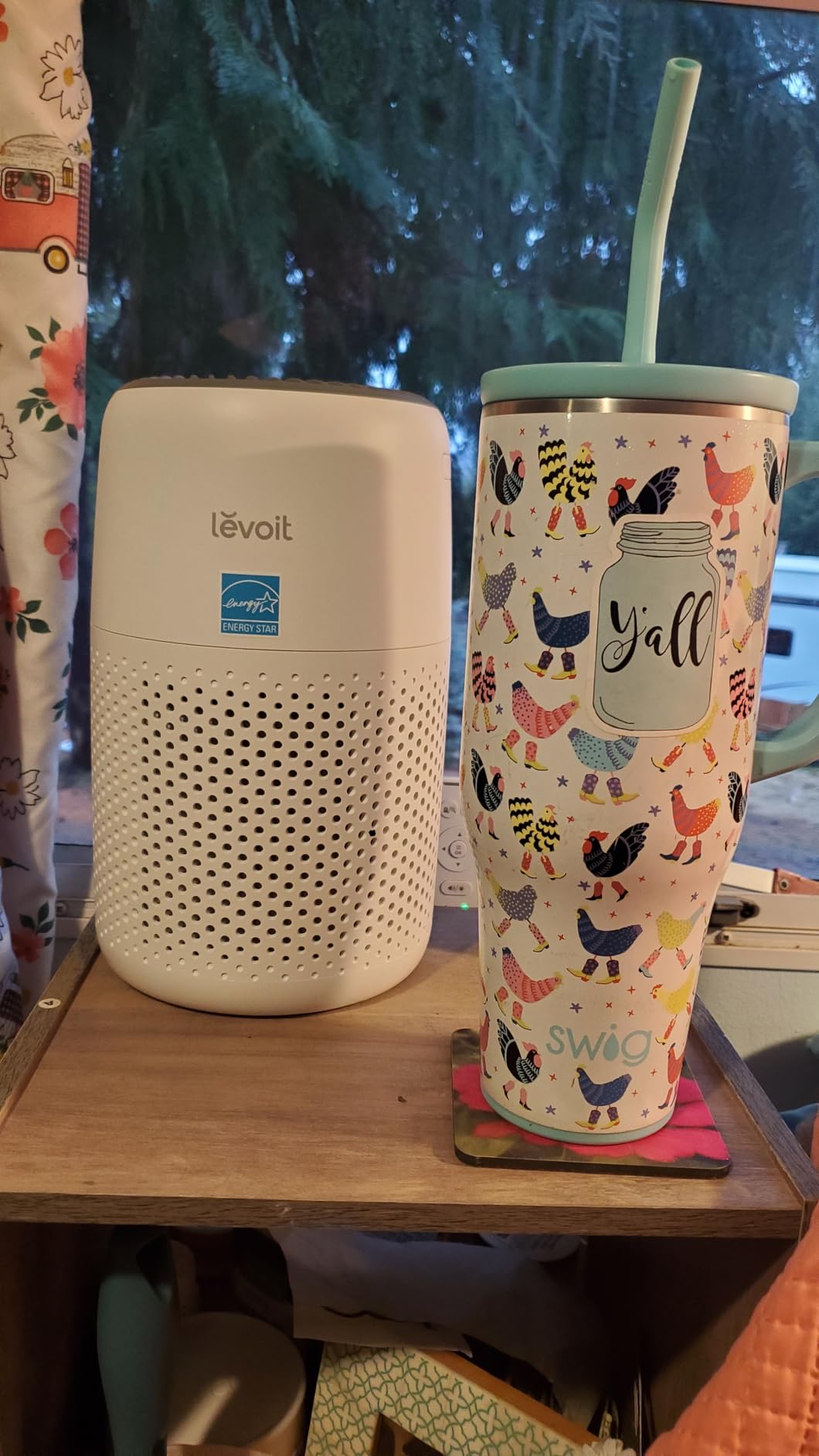 LEVOIT Air Purifiers for Bedroom Home Dorm, 3-in-1 Filter Cleaner With Aroma Pad, Core Mini-P customer photo 1