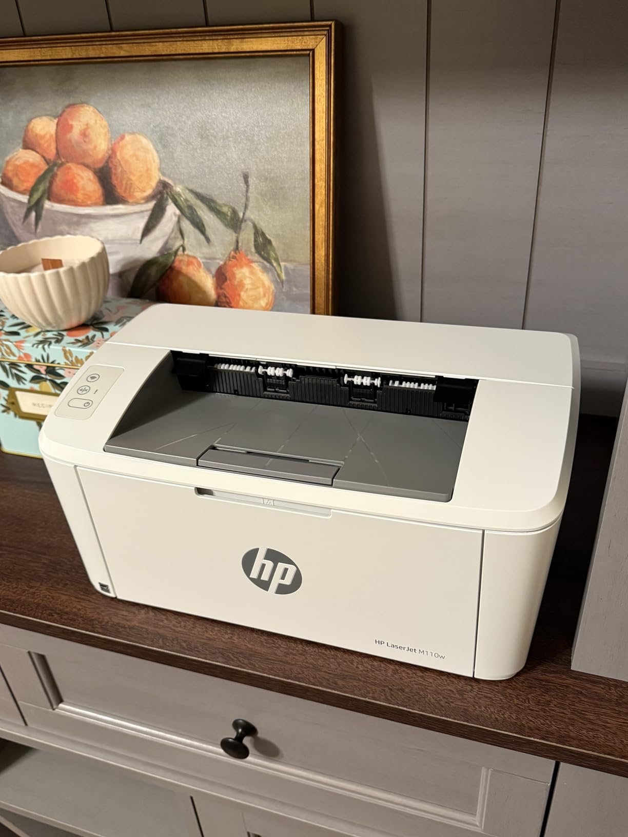 HP LaserJet M110w Wireless Black & White Printer, Print, Fast speeds, Easy Setup, Mobile Printing, Best-for-Small Teams customer photo 2