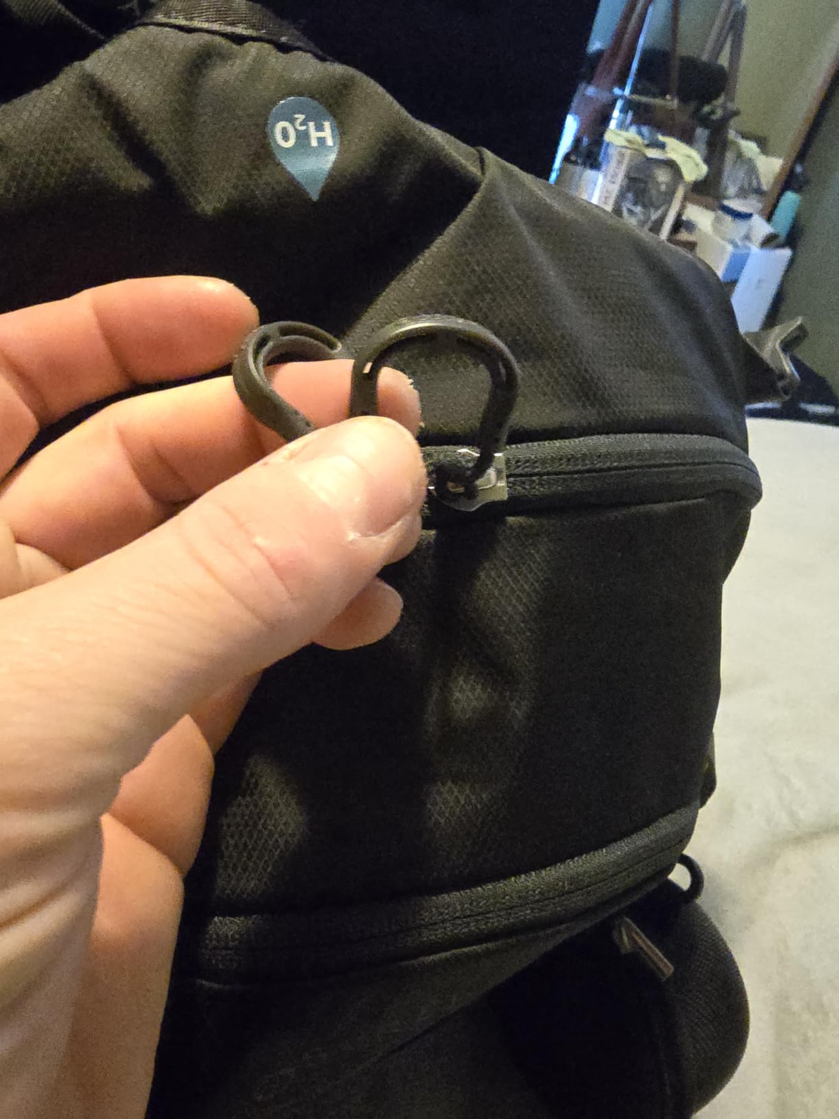 Osprey Sportlite 20L Unisex Hiking Backpack, Dark Charcoal Grey customer photo 1