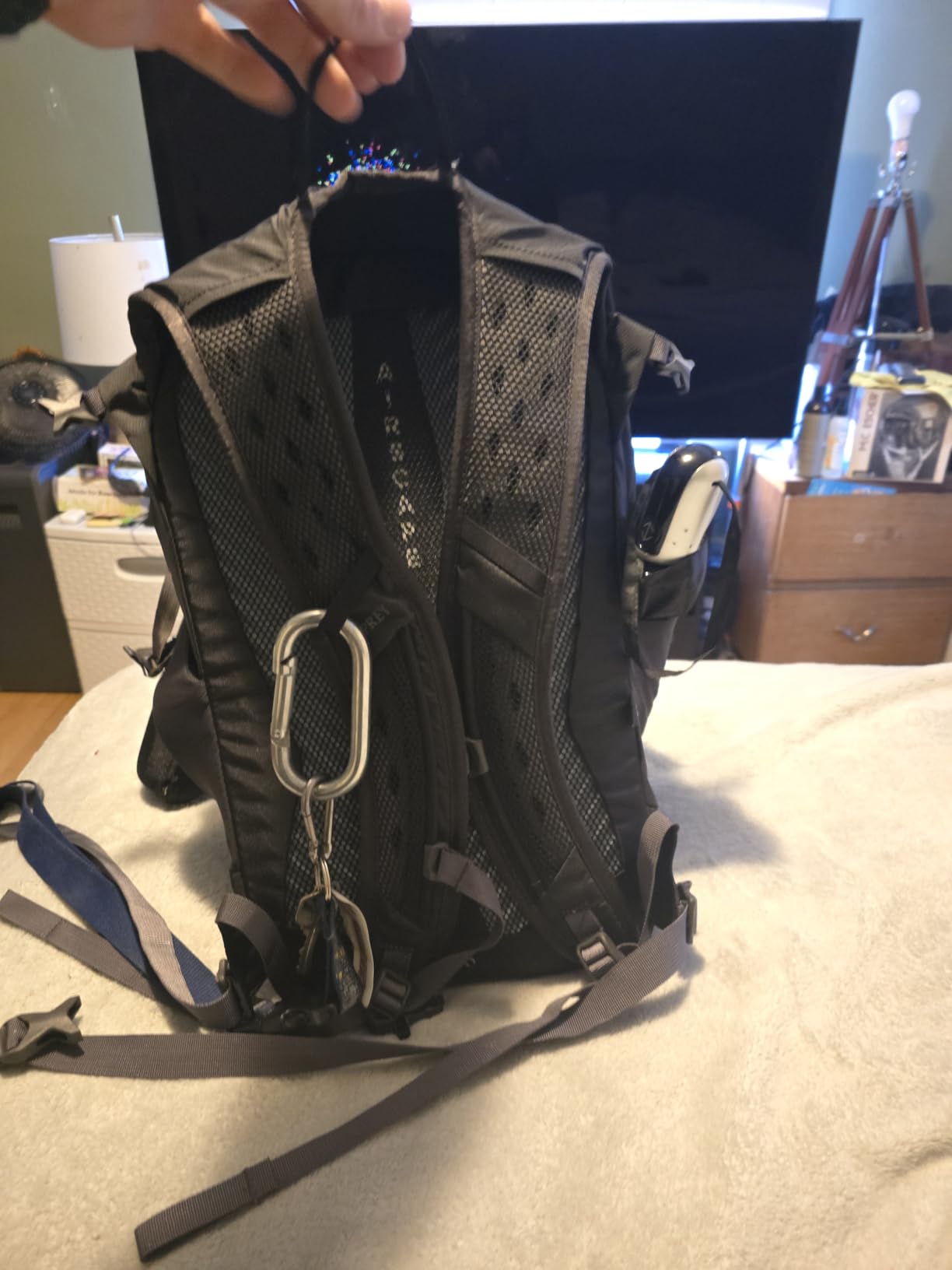 Osprey Sportlite 20L Unisex Hiking Backpack, Dark Charcoal Grey customer photo 2