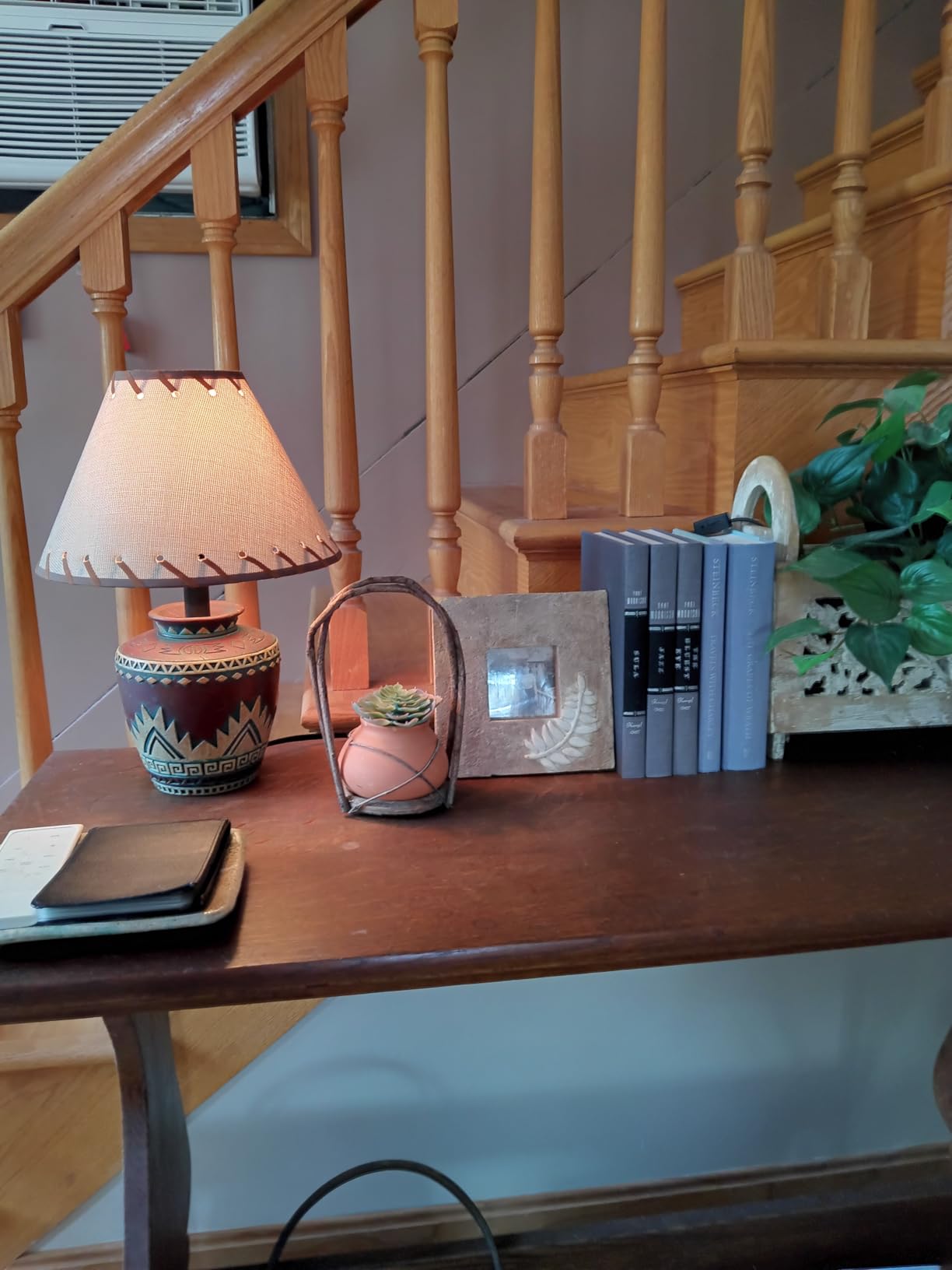 BLACK FOREST DECOR - Cozy Cabin Accent Lamp for Cabin, Living Room, Nightstand customer photo 2