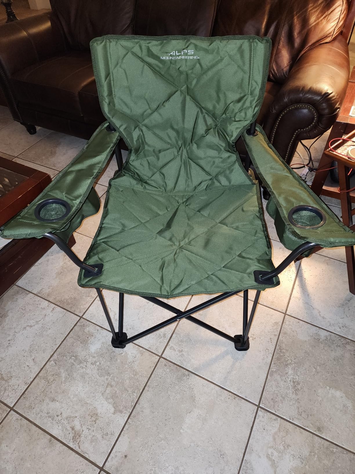 ALPS Mountaineering King Kong Camping Chairs for Adults with Mesh Cup Holders and Pockets, Built Durable and Reliable with Compact Foldable Steel Frame customer photo 1