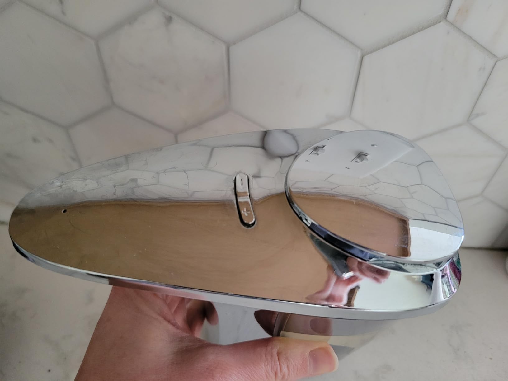 Automatic Soap Dispenser, Touchless Dish Soap Dispenser 17oz/500ml with Infrared Sensor, 5 Adjustable Soap Dispensing Levels, Liquid Hand Dispenser for Bathroom Kitchen Sink (Silver) customer photo 1