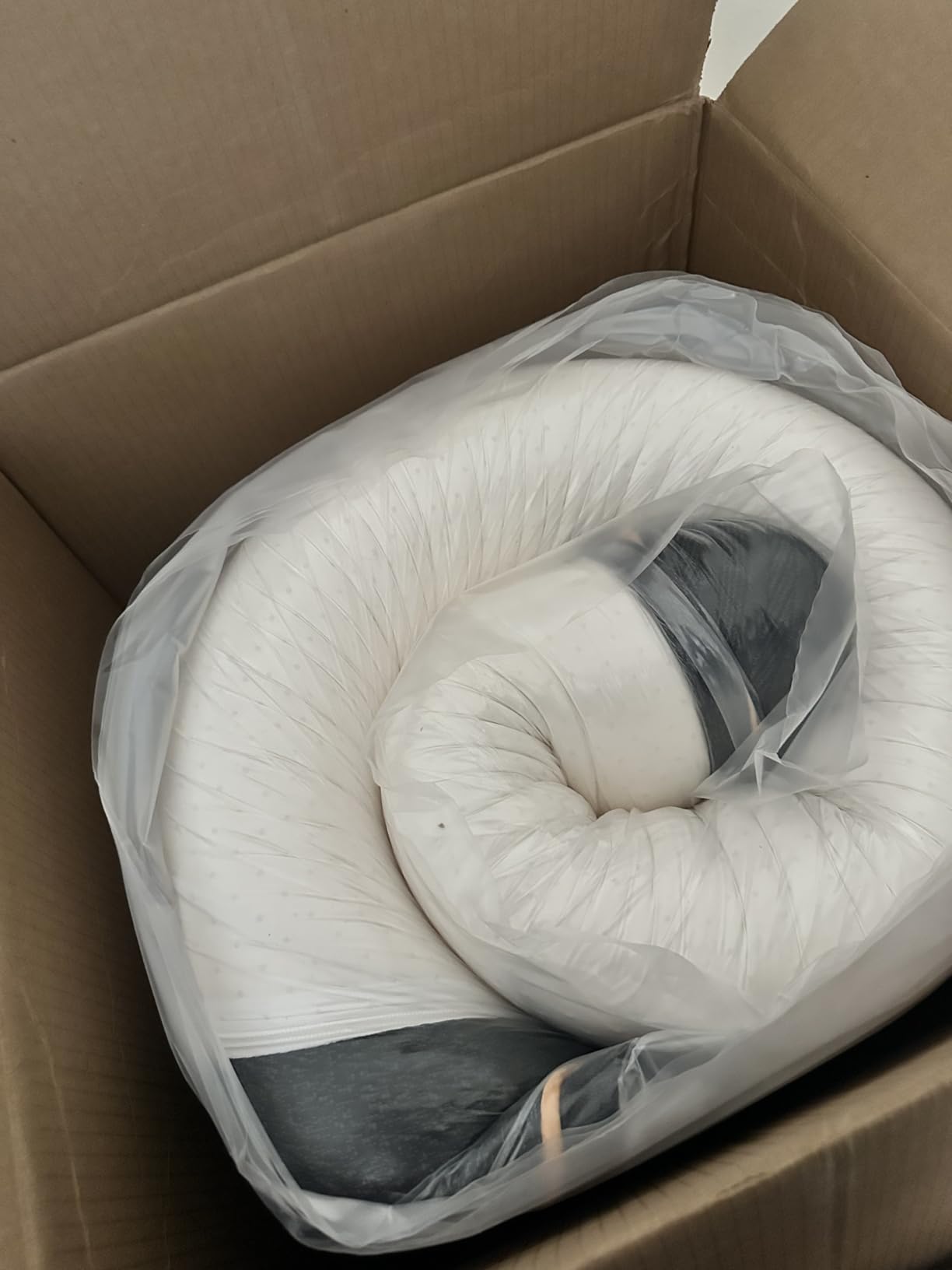 EGOHOME 12 Inch Queen Memory Foam Mattress for Back Pain, Cooling Copper Gel Bed in a Box, Foam Made in USA, CertiPUR-US Certified, Therapeutic Medium Firm, Double 60x80x12 Black customer photo 1