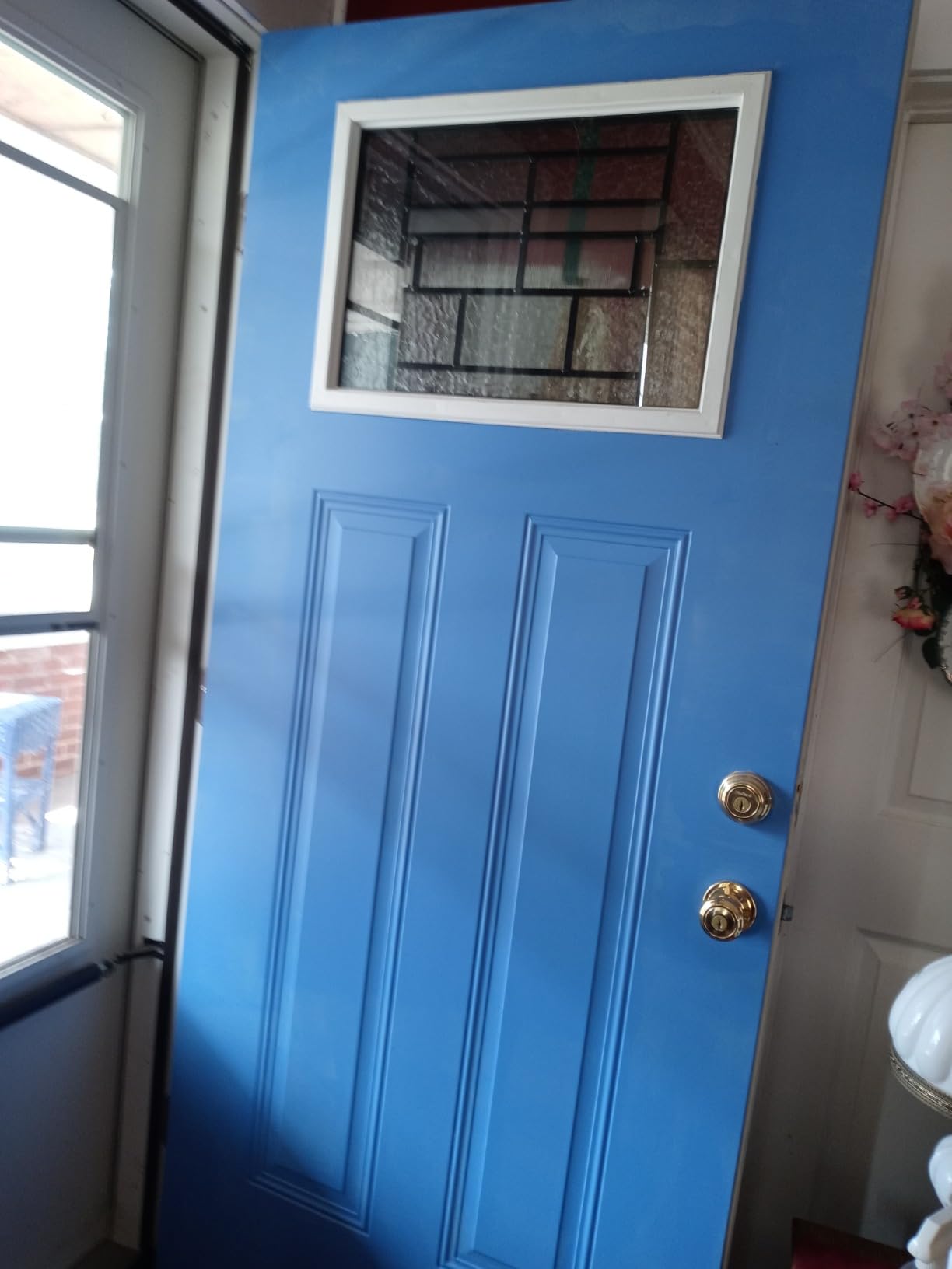 Rodda Paint CASCADIA XL Exterior Satin Paint & Primer in One, Quart, Seashell Pink customer photo 1