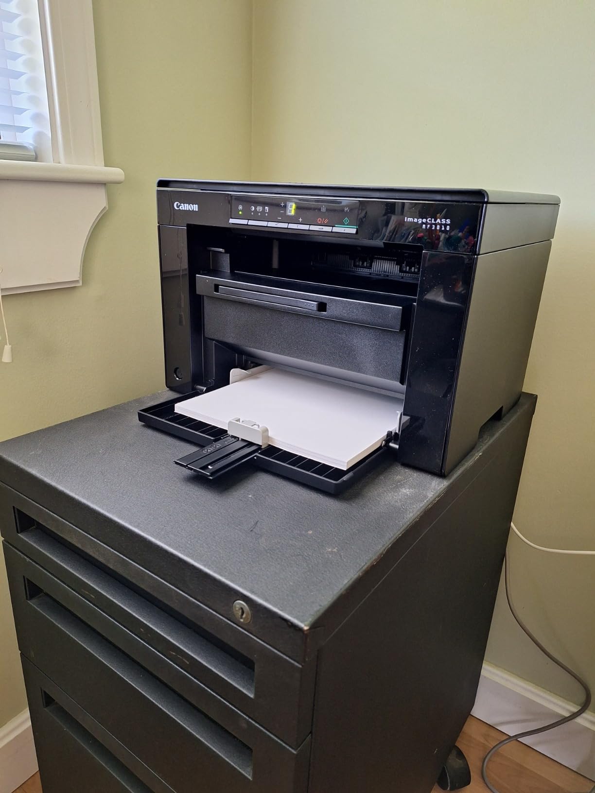 Canon imageCLASS MF3010 VP - Wired Monochrome Multifunction Laser Printer with Scanner, Copier, USB Cable Included customer photo 2