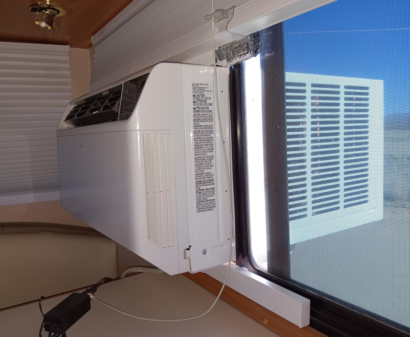 LG 14,000 BTU DUAL Inverter Smart Window Air Conditioner, 115V, Cools 800 Sq. Ft. for Bedroom, Living Room, Apartment, Quiet Operation, ENERGY STAR, works with LG ThinQ, Amazon Alexa and Hey Google customer photo 1