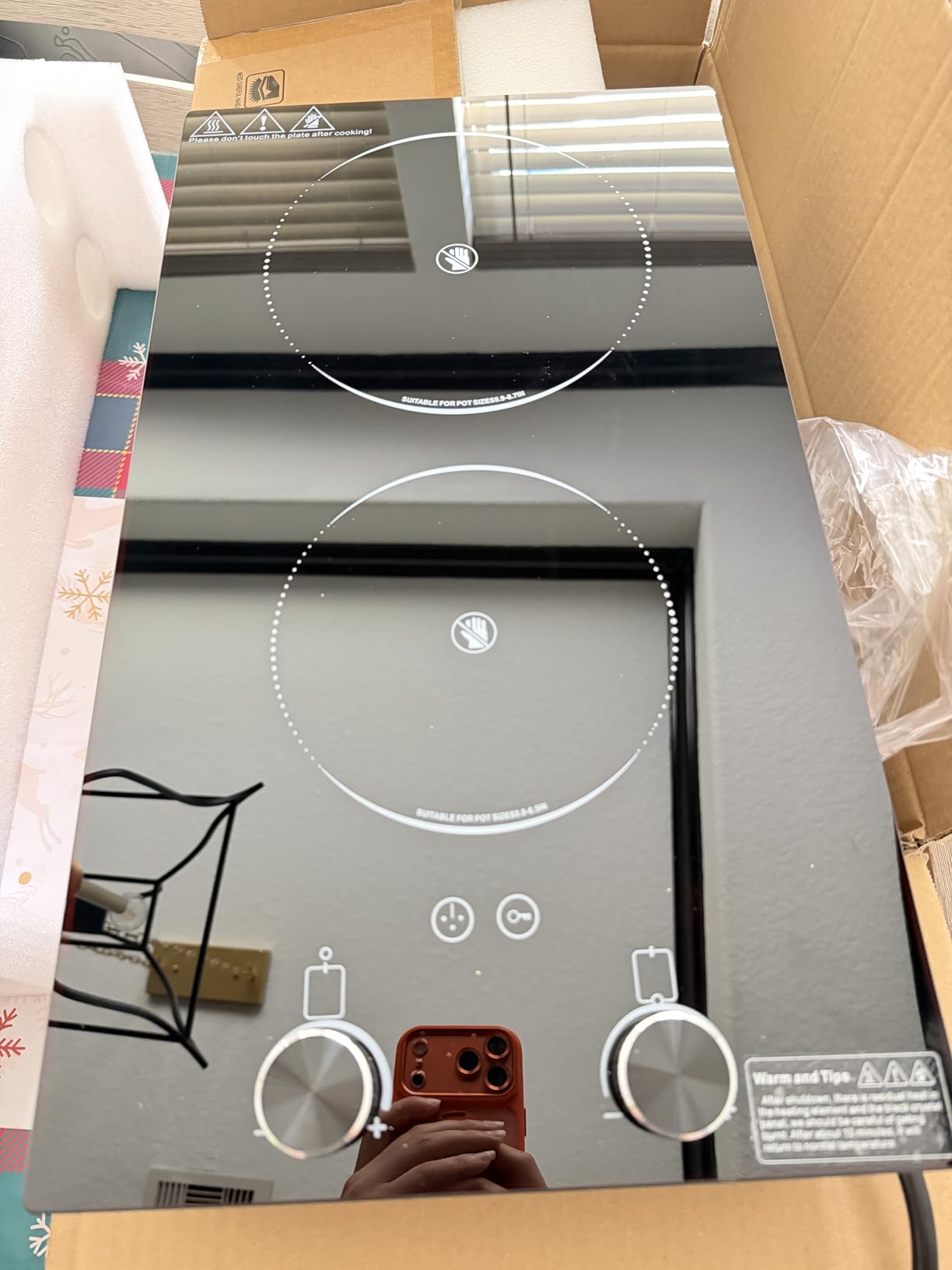 3000w Electric Cooktop, 24