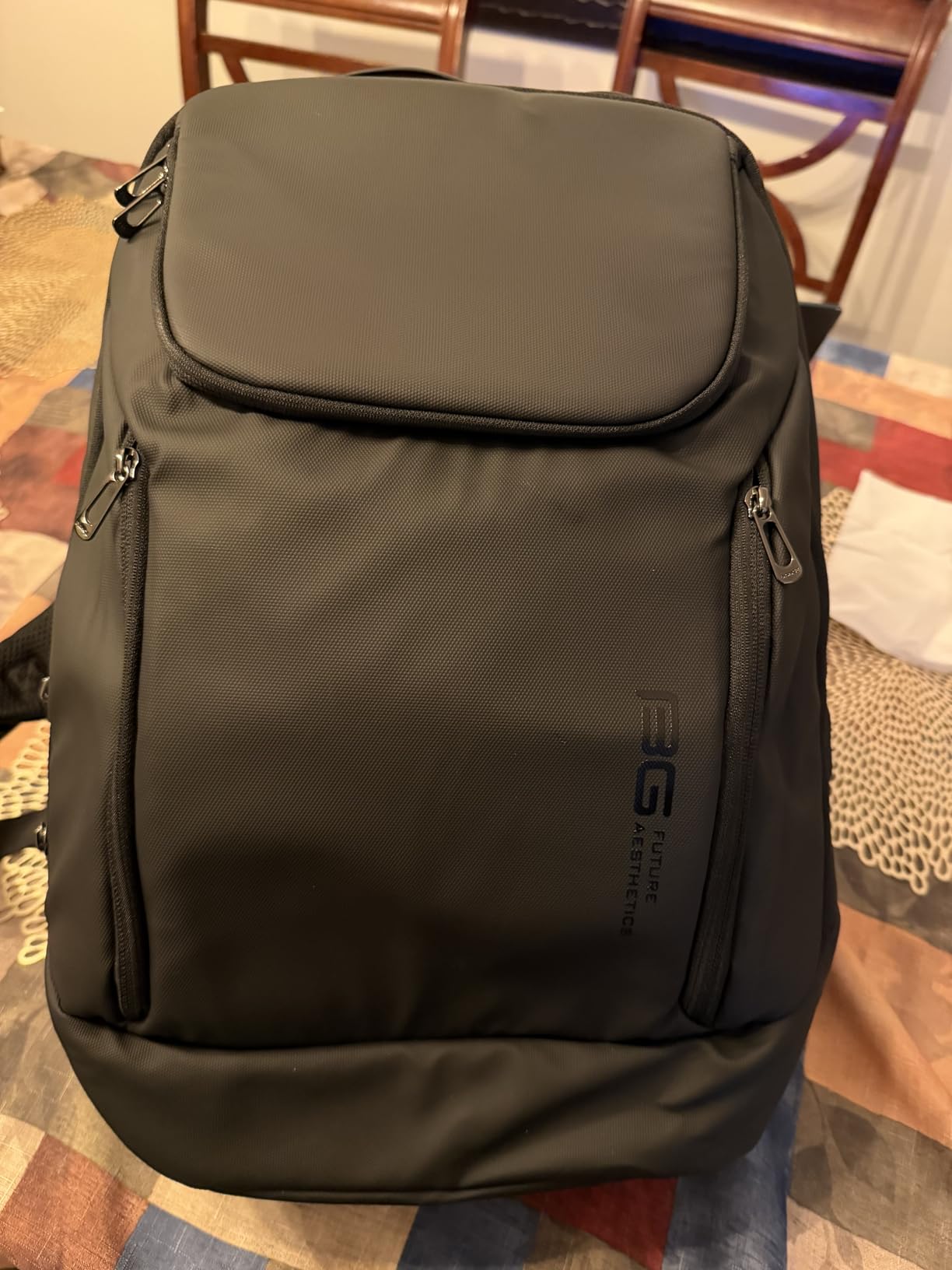 BANGE Business Smart Backpack Waterproof fit 15.6 Inch Laptop Backpack with USB Charging Port, Travel Durable Backpack customer photo 2