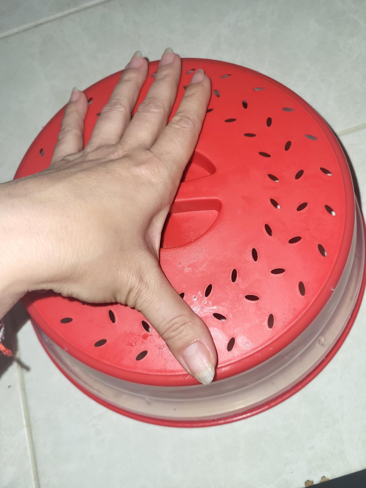 2 in 1, Aidacom Microwave Splatter Cover for Food & Silicone Microwave Mat, Mat as Bowl Holder, Trivet, Pot Holders, Drying, Baking, Utensils Rest for Kitchen Counter, Dishwasher Safe, Grey customer photo 2