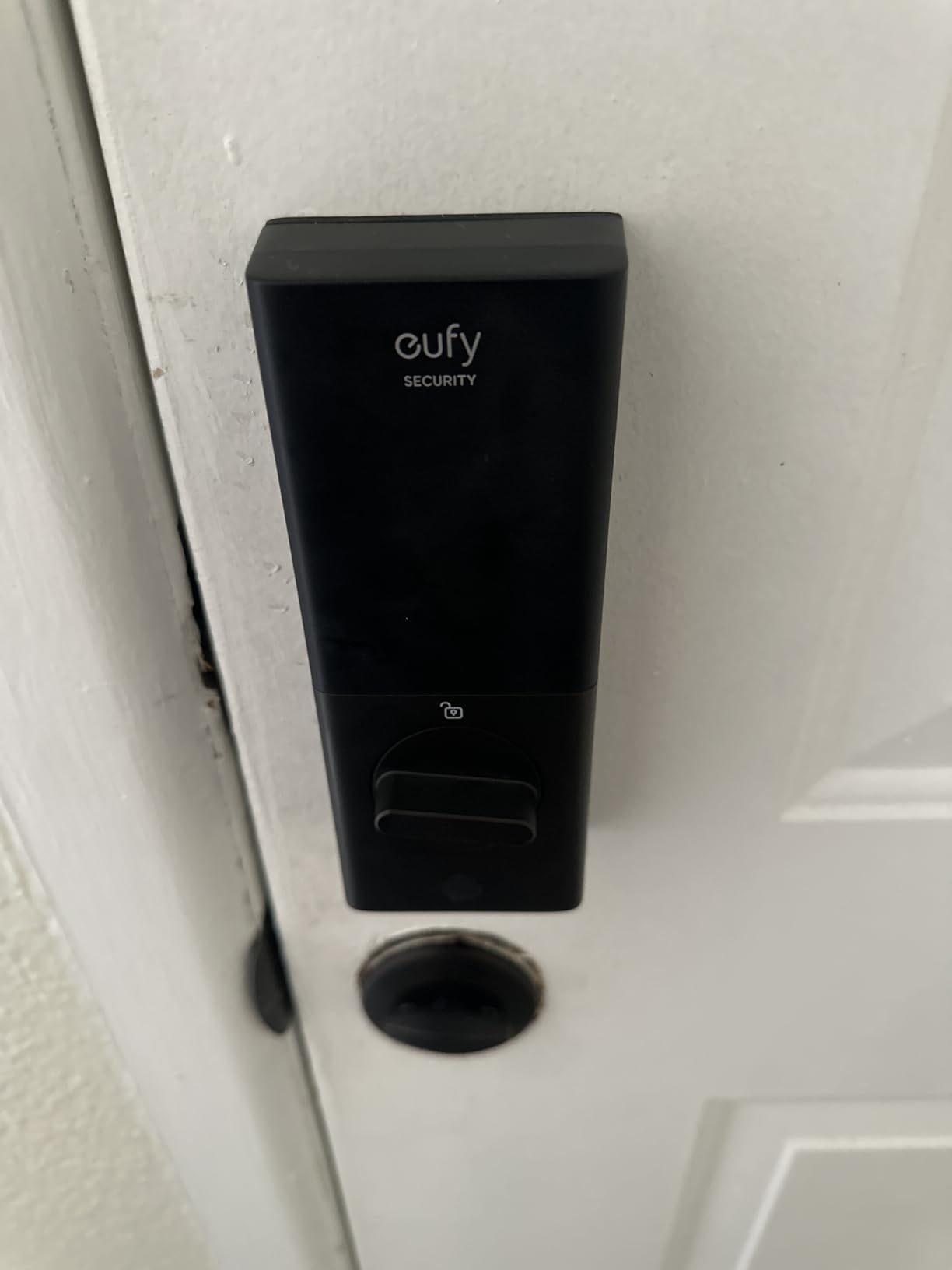 eufy Security Video Smart Lock S330, 3-in-1 Camera+Doorbell+Fingerprint Keyless Entry Door Lock, Smart Wi-Fi Deadbolt for Front Door, 8 GB Built-in Storage, SD Card Expandable, Chime Included customer photo 2
