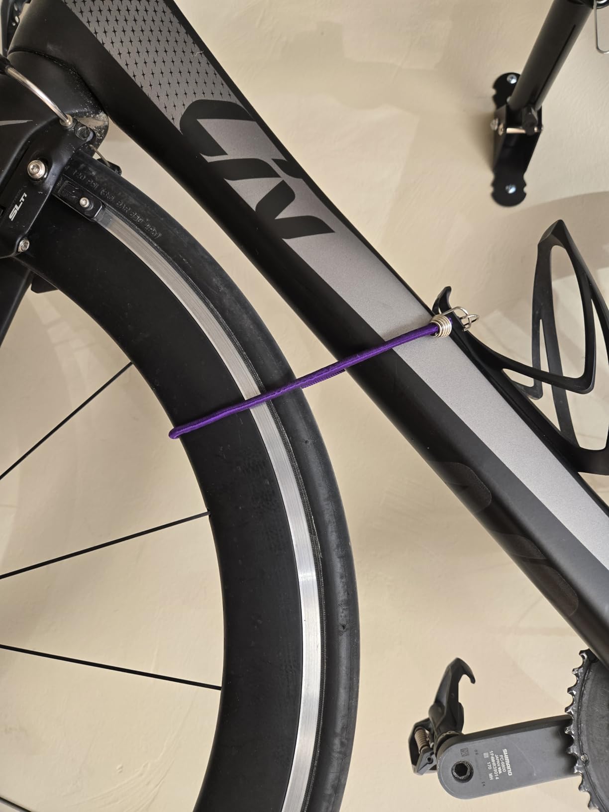 Gootus Bike Wall Mount Hanger - Horizontal Bicycle Indoor Storage Rack | Cycling Wall Mounted Holder Hook - Hang Your Road, Mountain or Hybrid Bikes in Garage or Home customer photo 2