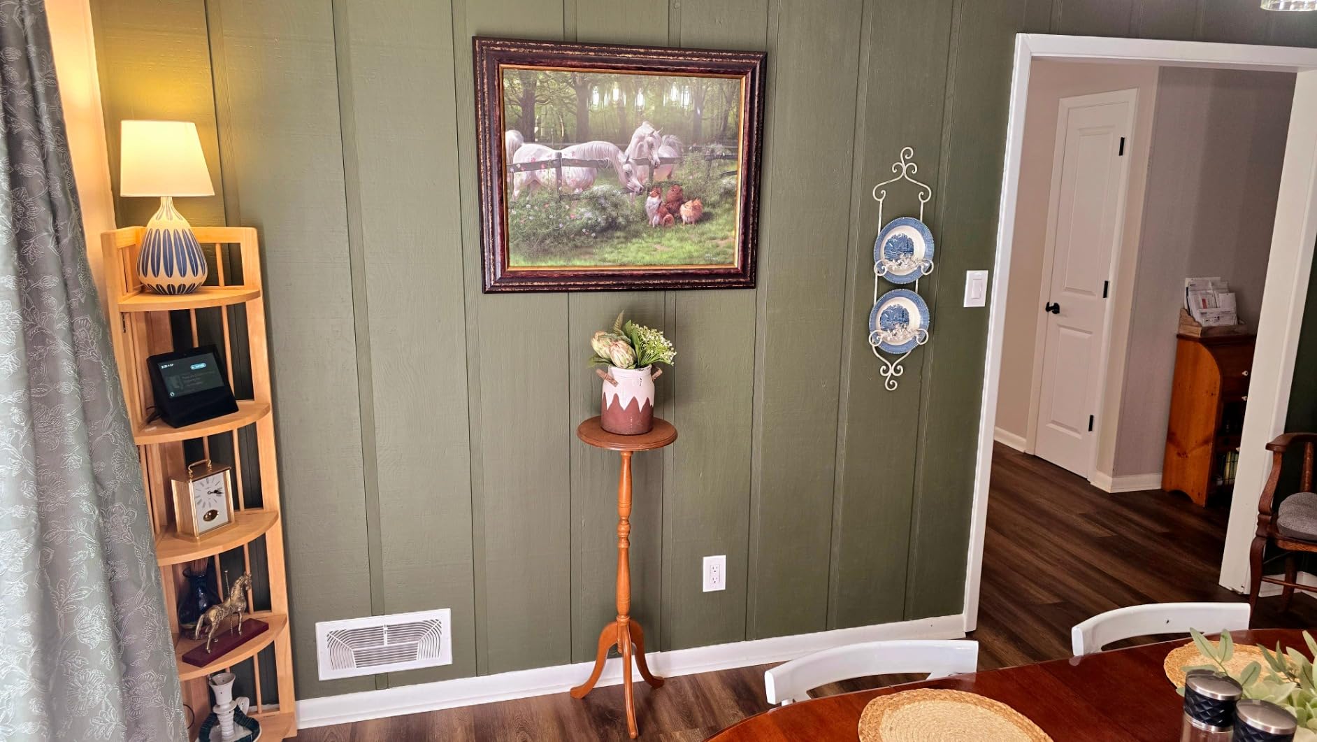 Glidden Total Interior Wall Paint & Primer All-in-One, Light Sage/Green, Eggshell, 1 Gallon customer photo 2