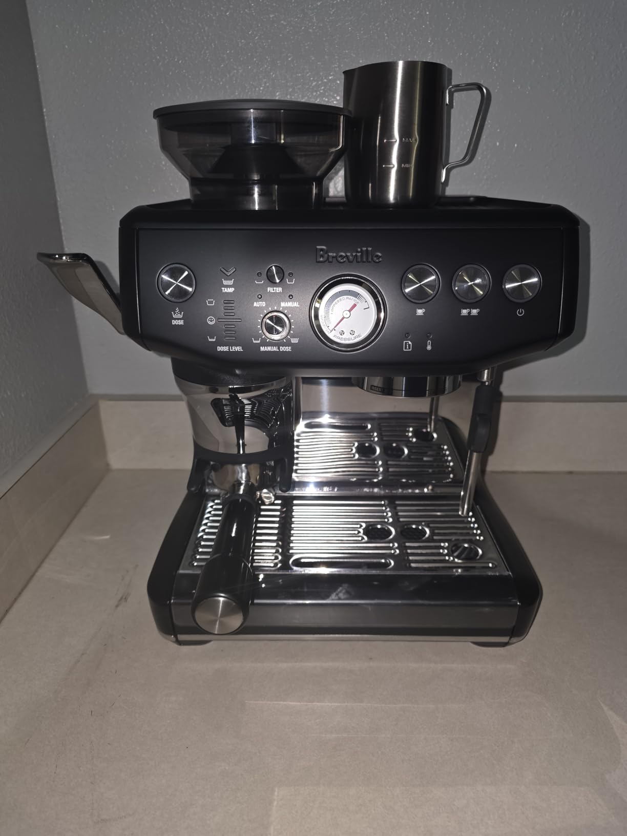 Breville Barista Express Impress Espresso Machine BES876BSS, Brushed Stainless Steel customer photo 1
