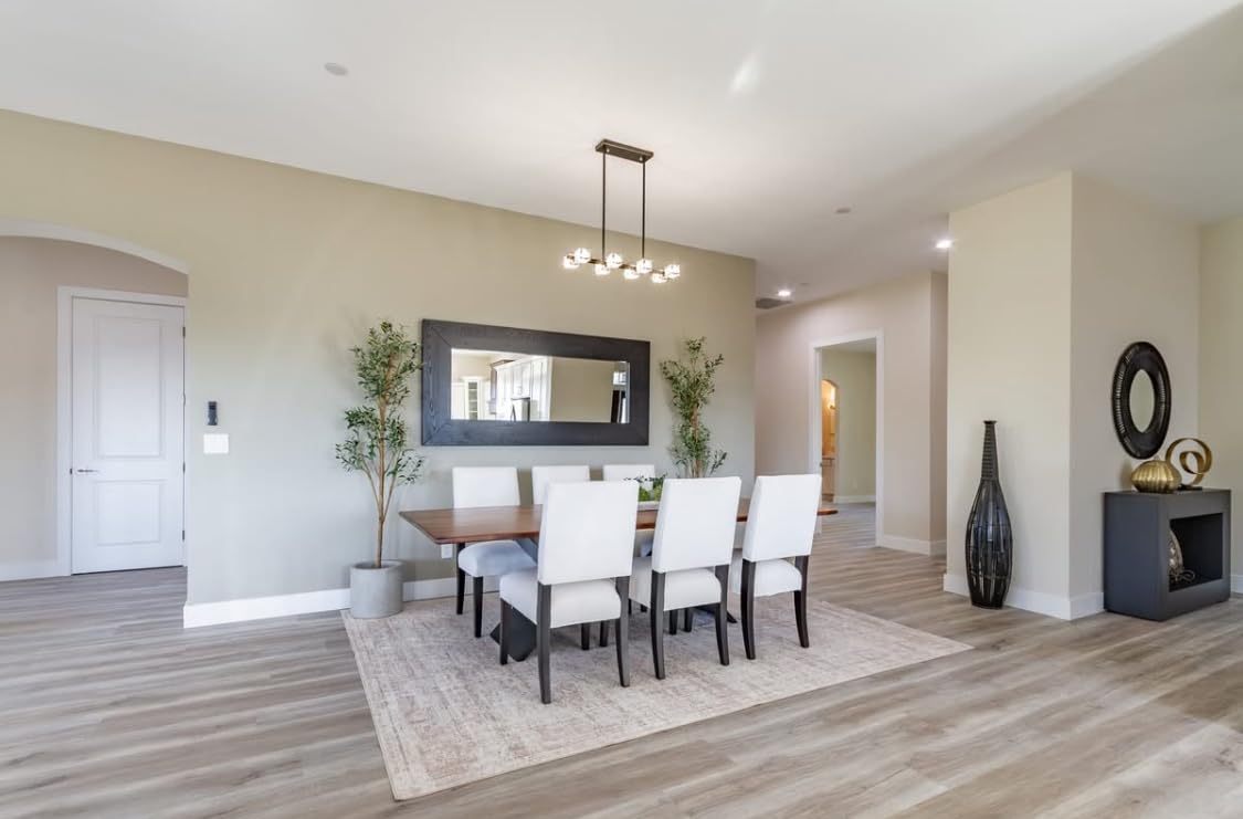 Modern Crystal Chandelier for Dining Room, Black and Gold Pendant Lights Fixture with 8-Lights, Adjustable Height Hanging Ceiling Light for Kitchen Island, Bedroom, Over Table, Living Room customer photo 2