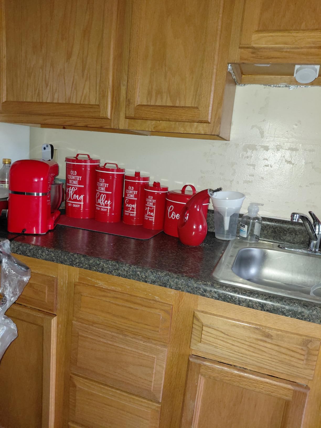 Canisters Sets for the Kitchen, Airtight Kitchen Canisters for Countertop, Flour and Sugar Containers customer photo 1