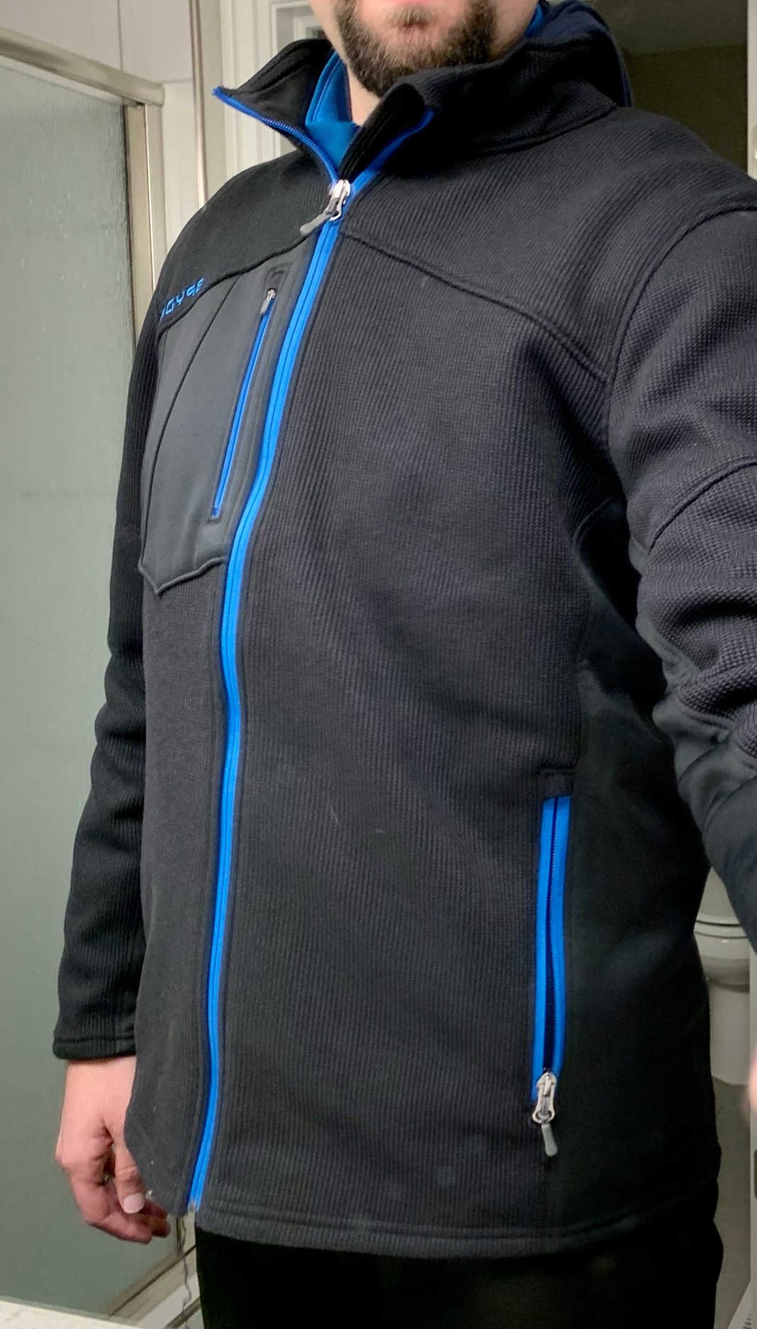 Spyder Men's Bandit Hybrid Full Zip Mid Layer Jacket customer photo 1