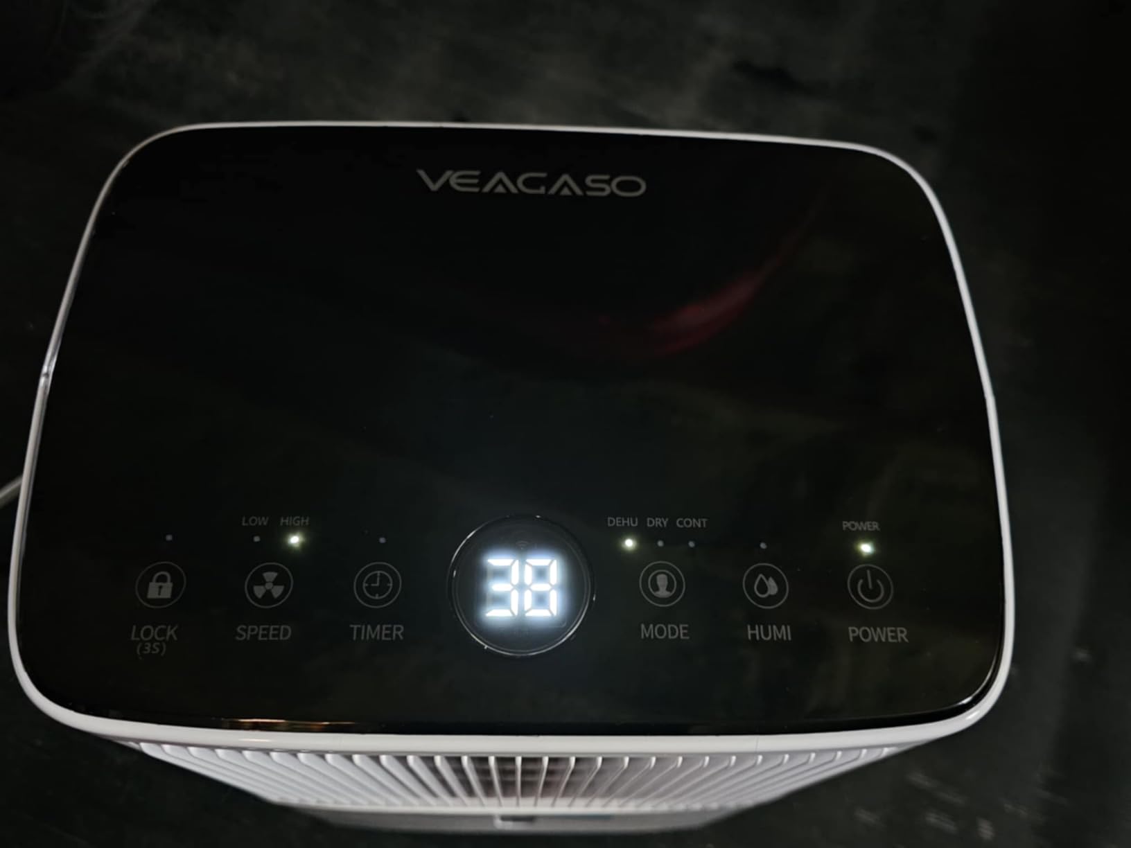 2500 Sq.Ft Dehumidifier for Basement with Drain Hose Max 34 Pints, VEAGASO Dehumidifiers for Home, Large Room, Bathroom, Bedroom, Three Modes, Intelligent Humidity Control, Dry Clothes, 24HR Timer customer photo 2