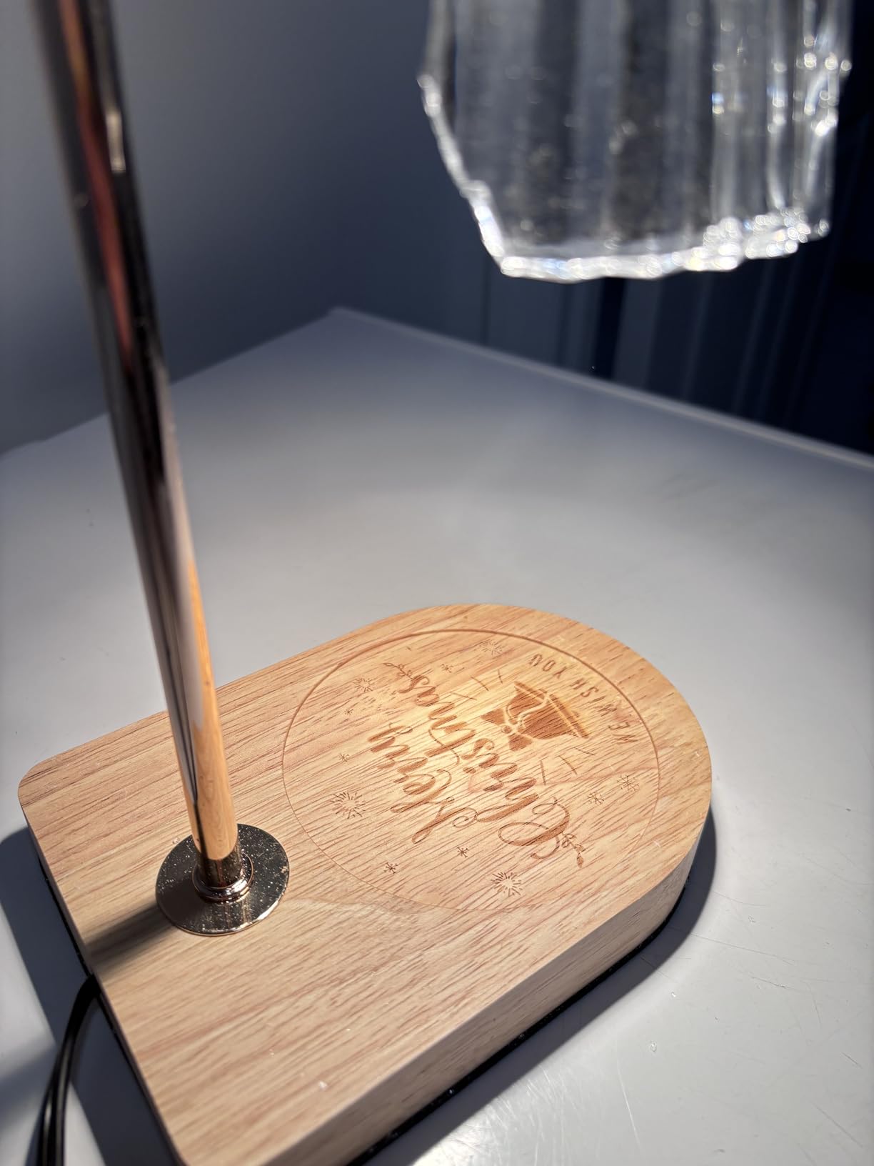 Marycele Candle Warmer Lamp with Timer and Dimmer - Aesthetic Office Home Decor, Adjustable Height Wax Melter for Candle Jar and 3-Wick Candles customer photo 2