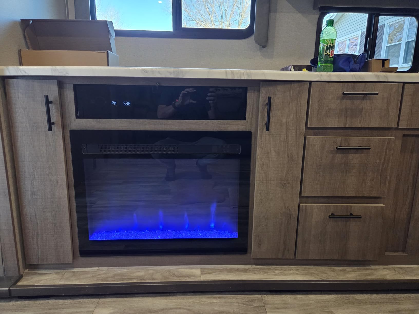 30Pack 3''Hole Centers Gold Cabinet Handles-Brushed Brass Cabinet Pulls Gold Dresser Drawer Pulls-Stainless Steel Door Hardware for Kitchen Bathroom Bedroom Furniture-5''Overall Length customer photo 2