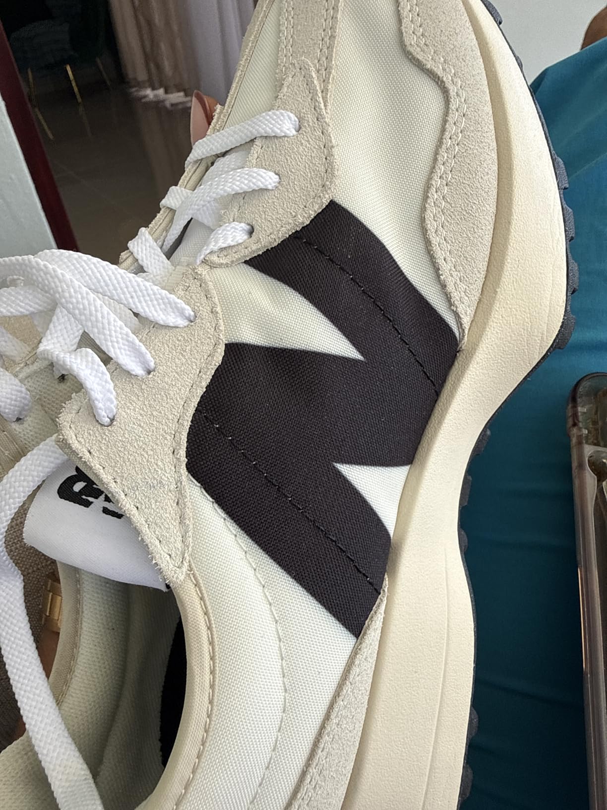 New Balance Women's 327 Sneaker customer photo 2