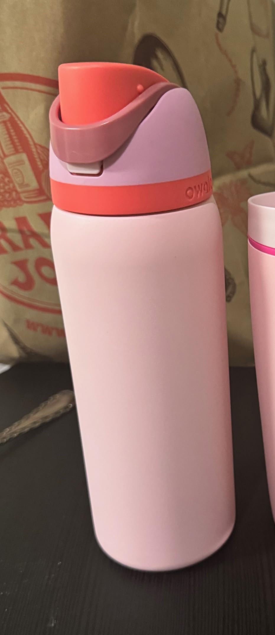 Owala FreeSip Insulated Stainless Steel Water Bottle with Straw, BPA-Free Sports Water Bottle, Great for Travel, 24 Oz, Denim customer photo 1