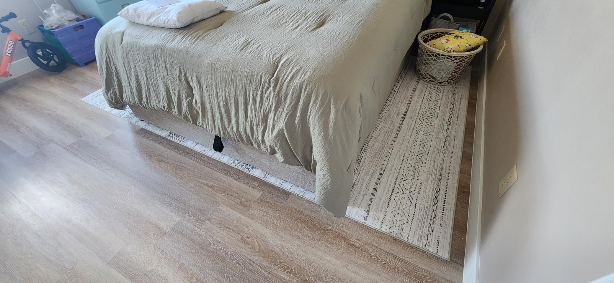 Nakagishi Area Rug Living Room Rugs: 5x7 Large Soft Machine Washable Boho Moroccan Farmhouse Stain Resistant Indoor Floor Carpet customer photo 1