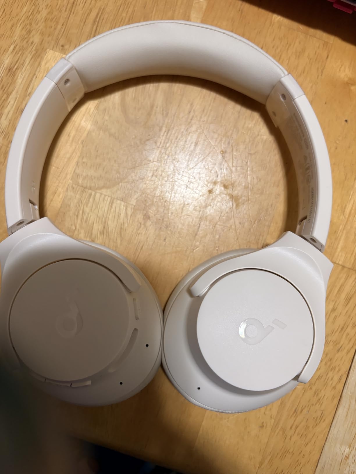 Soundcore by Anker Q20i Hybrid Active Noise Cancelling Headphones, Wireless Over-Ear Bluetooth, 40H Long ANC Playtime, Hi-Res Audio, Big Bass, Customize via an App, Transparency Mode customer photo 1