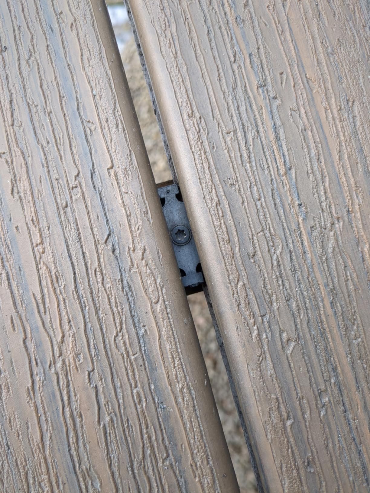 Hidden Deck Fasteners for Composite Decking Board, Universal Hidden Fasteners with Stainless Steel Screws (900 Pack) customer photo 2
