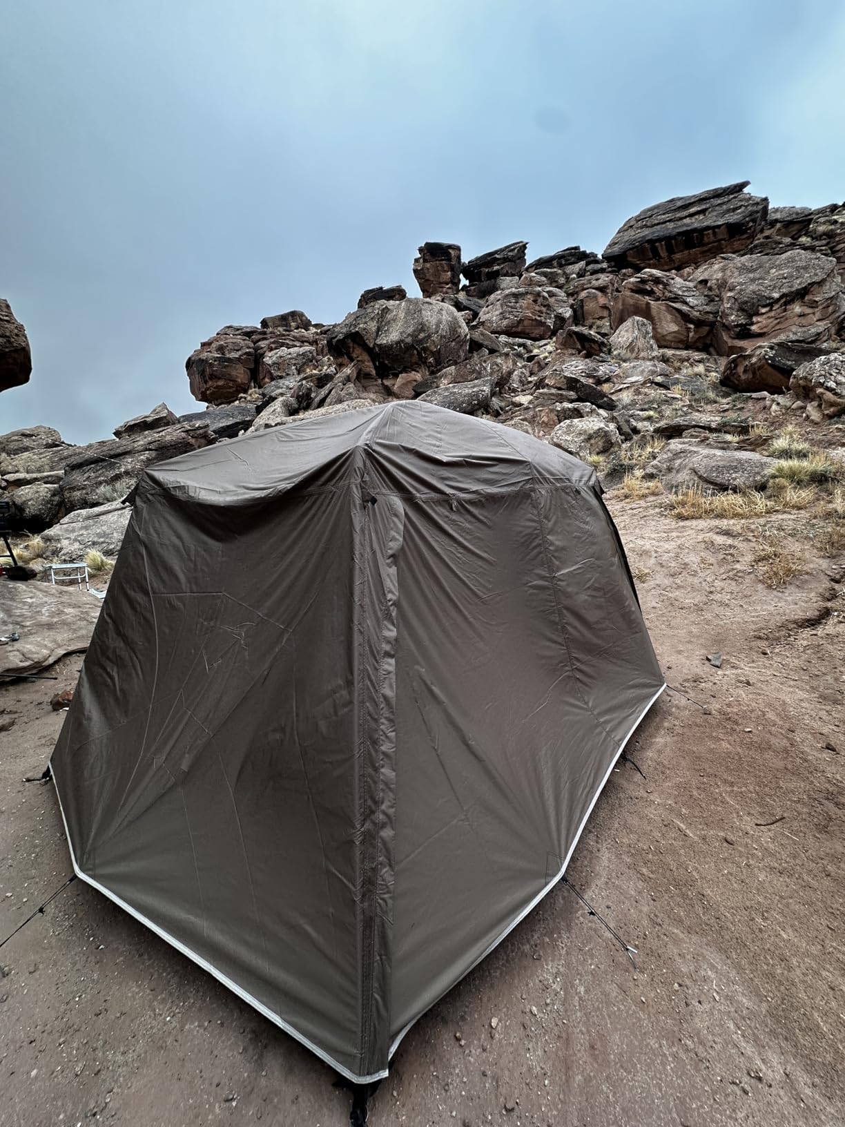 Vidalido 4-6 Person Camping Tent with 3 Door 2 Room Large Family Cabin Tents, Double Layer Waterproof Portable Glamping Tent customer photo 1