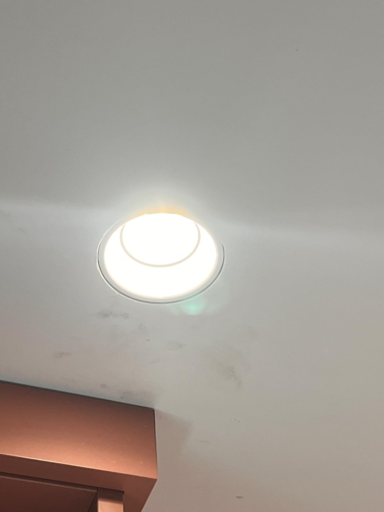 Maxxima 4 in. Trimless Ultra-Thin Recessed Anti-Glare LED Downlight Canless IC Rated 1000 Lumens 5 Color Temperature Selectable 2700K/3000K/3500K/4000K/5000K Dimmable 90 CRI 5 CCT Slim J-Box Included customer photo 2