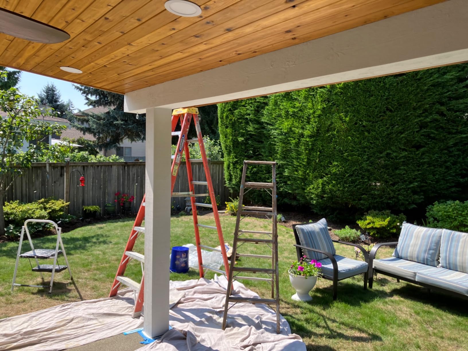 NUWATT 2 Hour Fire Rated Recessed Lighting 6 Inch Wafer LED Lights, 2700K/3000K/3500K/4000K/5000K Selectable, Dimmable 1200LM, 15W, Wet & IC Rated, 90 CRI Canless Light, No Tenmat Needed, ETL, 6 Pack customer photo 2