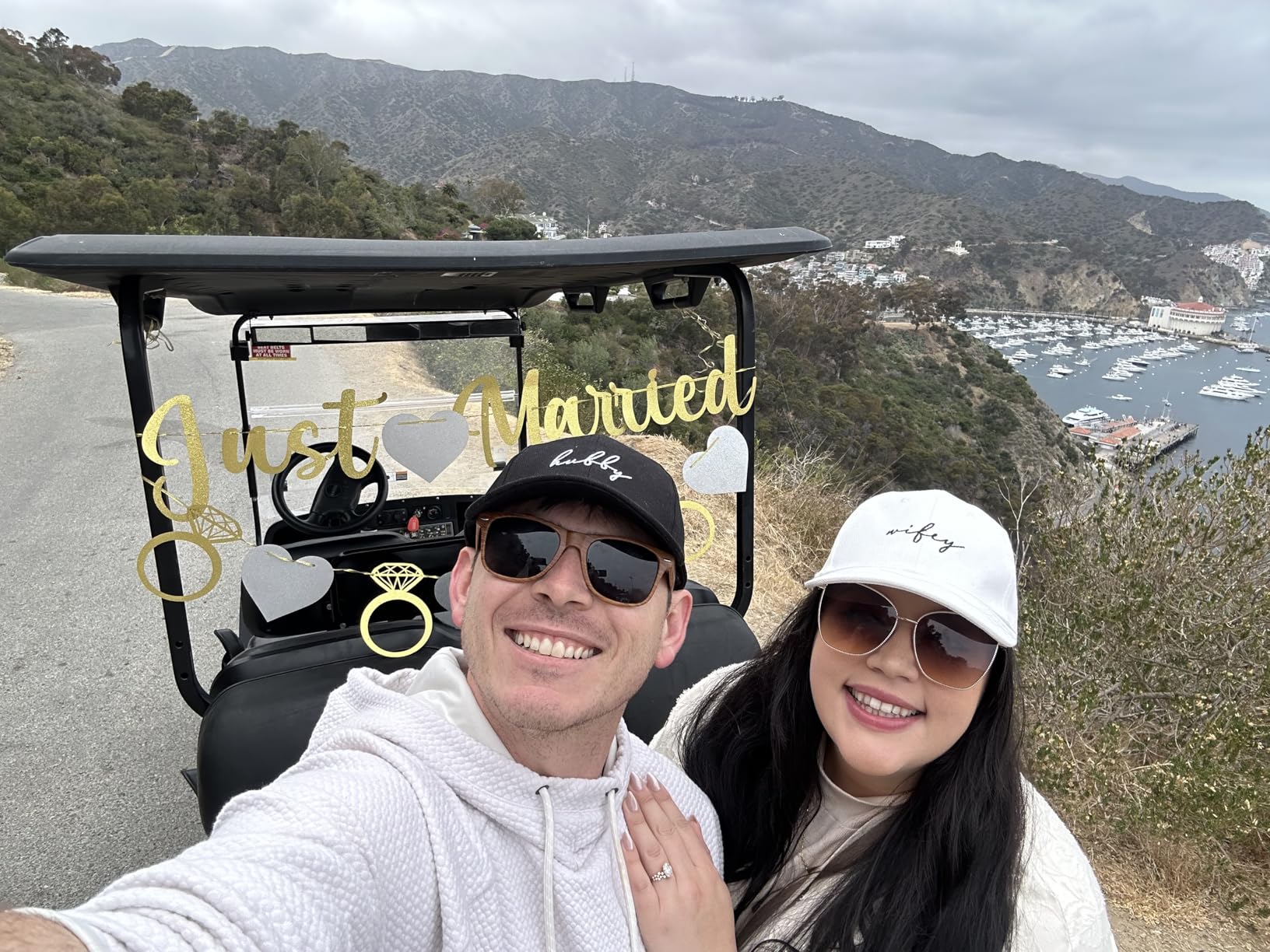 Mr and Mrs Hats - Wedding Gifts for Couples, Couple Gift for Anniversary - Matching Couples Baseball Cap Set customer photo 2