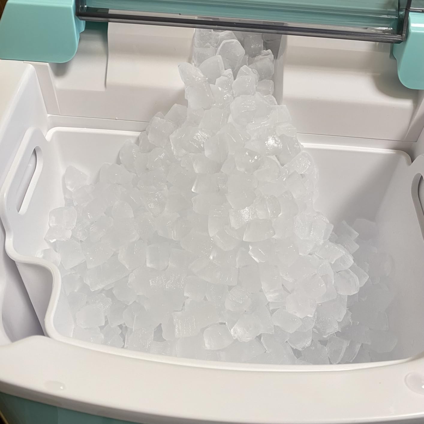 Nugget Ice Maker Countertop, Silonn Chewable Pellet Ice Machine with Self-Cleaning Function, 33lbs/24H customer photo 1