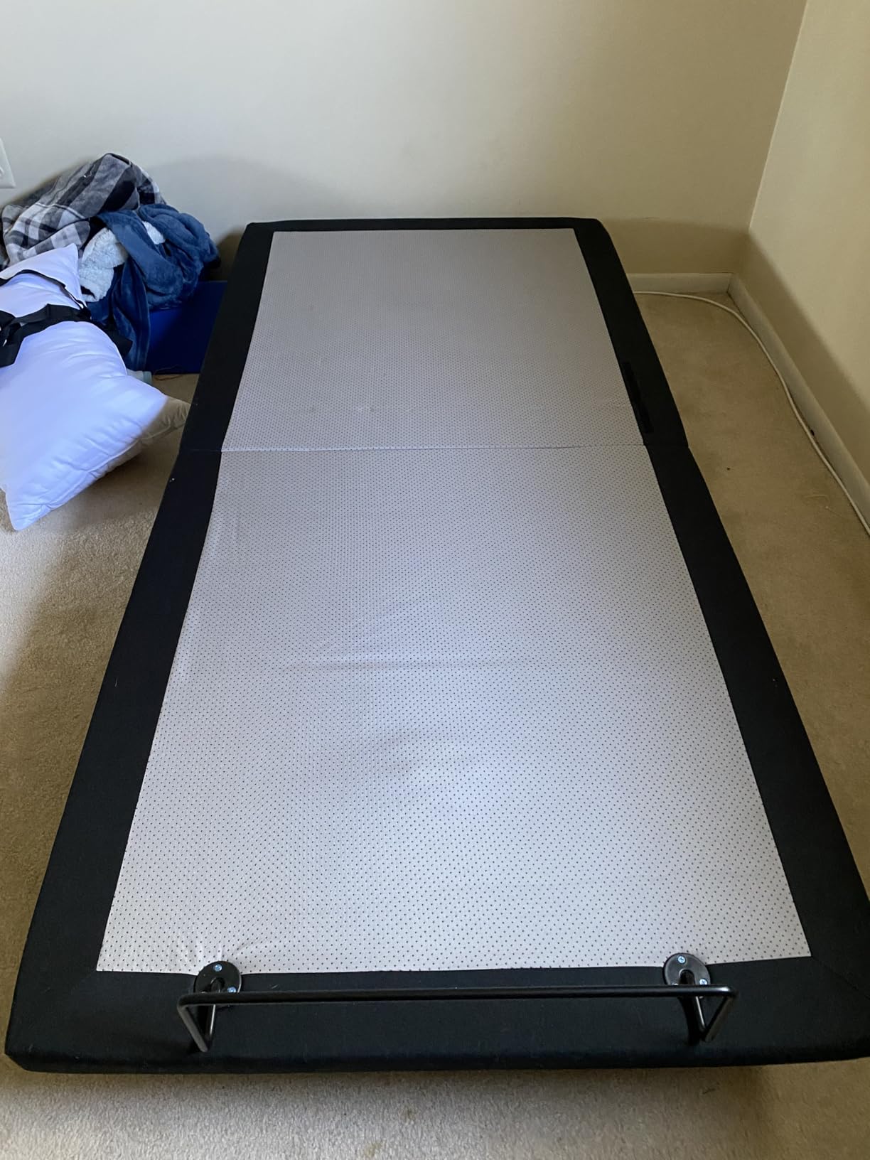 Tami Tami T600 Adjustable Bed Frame Split King Size with Remote & Massage - Syncable Electric Beds Bases, Zero Gravity, Dual Side USB, Nightlight, Quiet Motor, 5 Min Easy Assembly customer photo 2