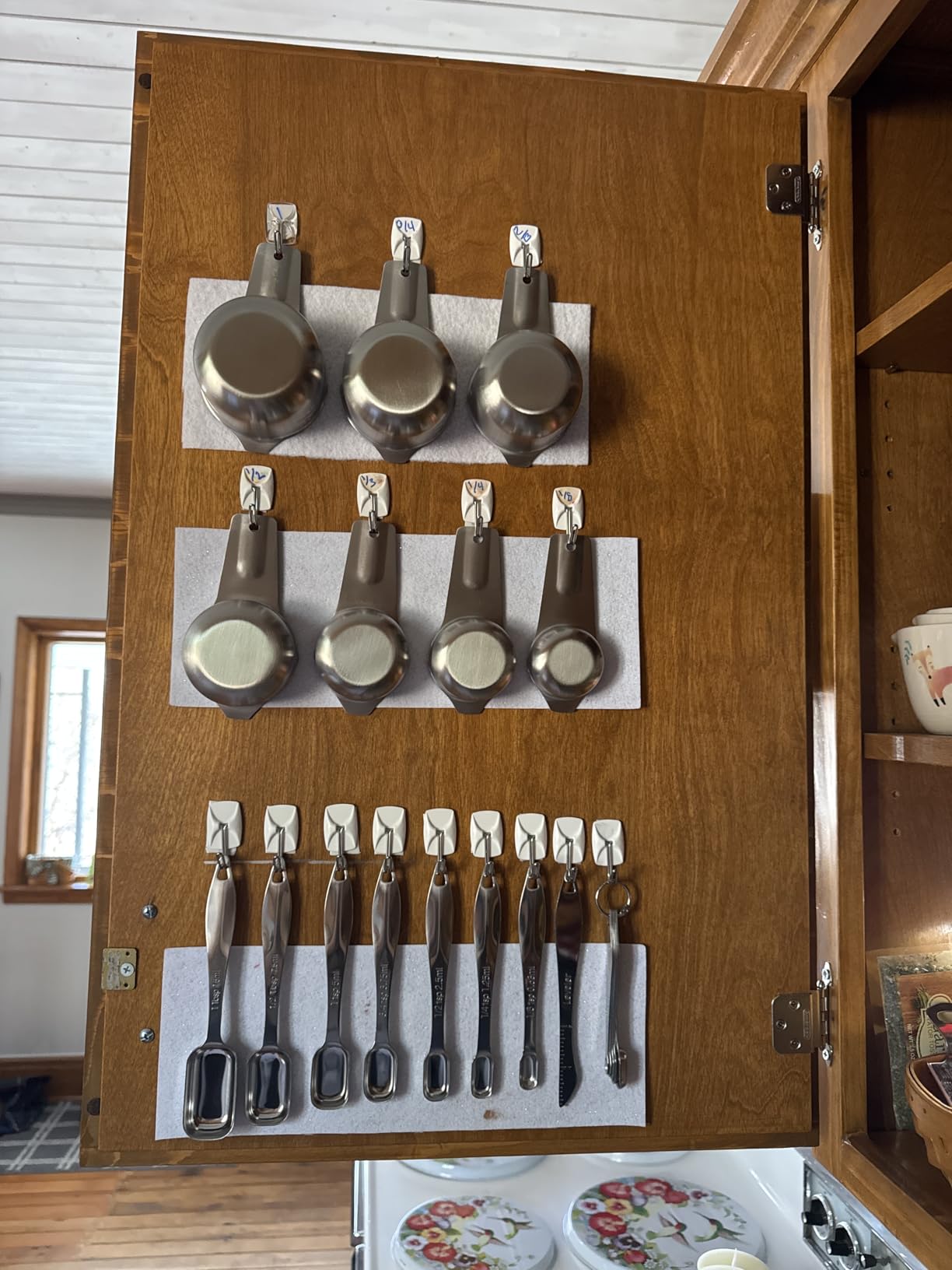 Spring Chef Stainless Steel Measuring Cups and Spoons Set of 14 with Leveler, Nesting Kitchen Metal Measuring Cups and Spoons Set for Dry and Liquid Ingredients customer photo 1