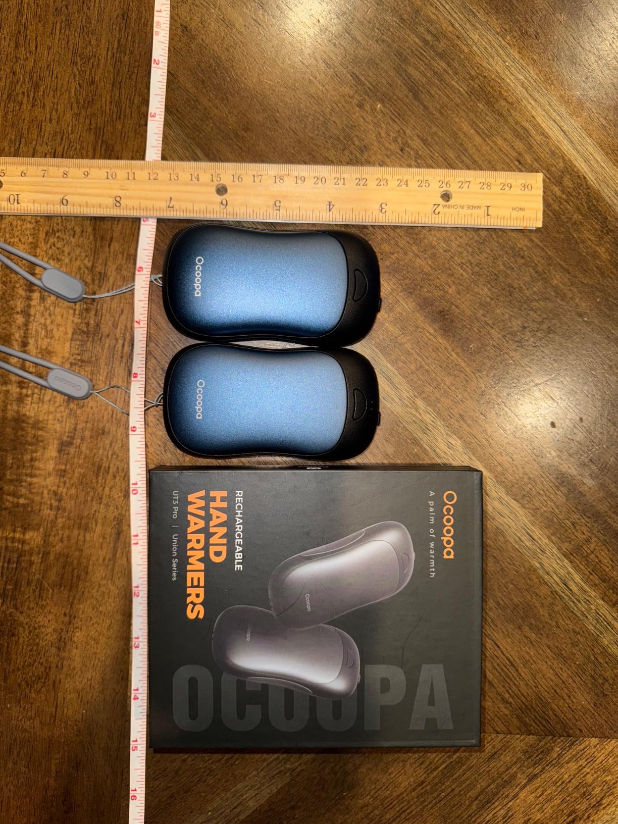 OCOOPA AI Smart Magnetic Double-Sided Heating Hand Warmers Rechargeable 2 Pack, 10000mAh Electric Heater, Larger Warming Surface, 4 Heat Levels, Max 136°F, Men Gifts for Christmas, UT3 PRO customer photo 2