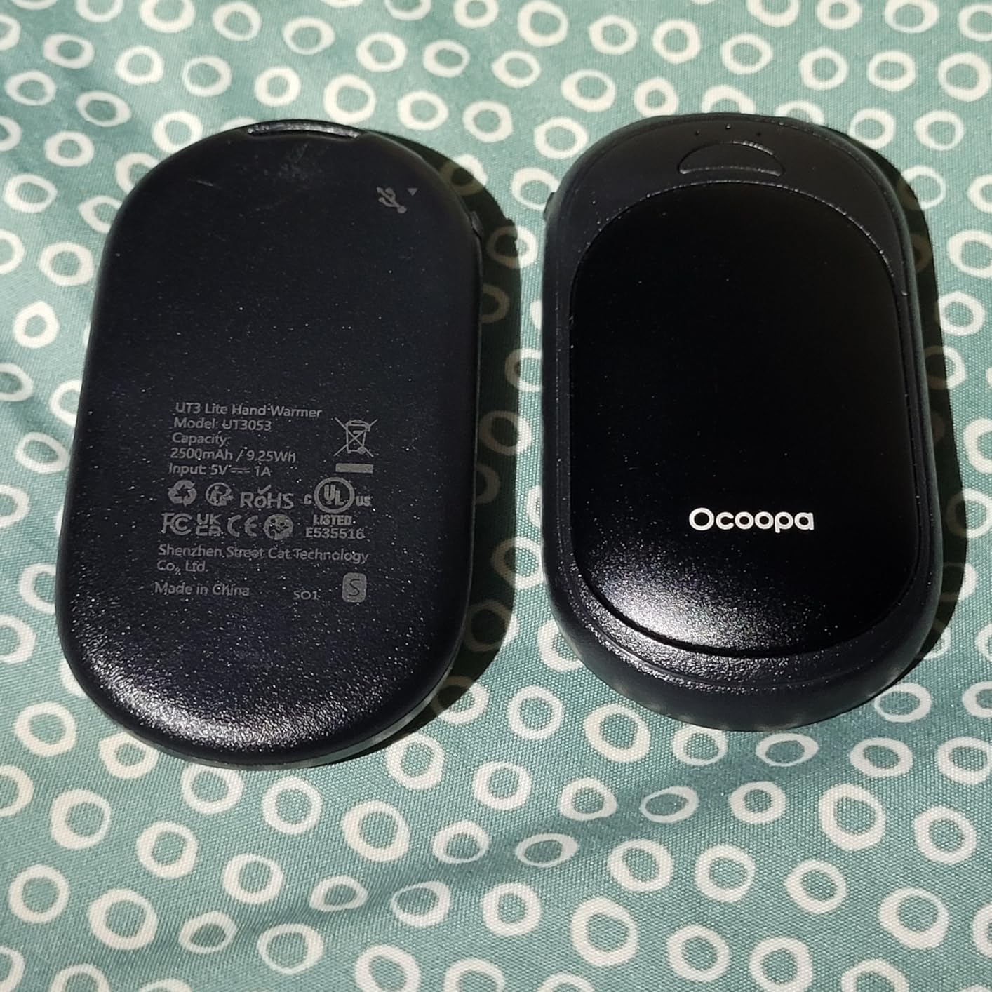 OCOOPA Magnetic Hand Warmers Rechargeable 2 Pack, UL Safety Heat 100-126°F, 3-Settings, Pocket-Sized, Max. 8 Hrs Long Lasting, Great for Raynauds, Golf, Hunting, Camping, Gifts for Men Women, UT3 Lite customer photo 2