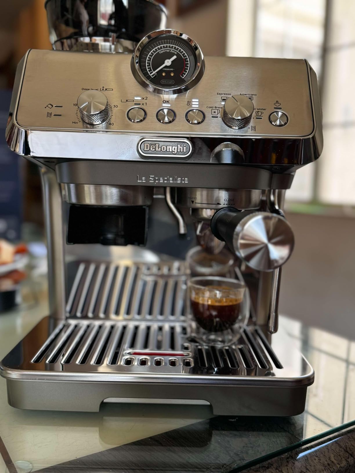 De'Longhi La Specialista Arte Evo Espresso Machine - Compact Cold Brew Coffee Maker with Grinder, Milk Steam Wand/Frother & Tamping Tools customer photo 2