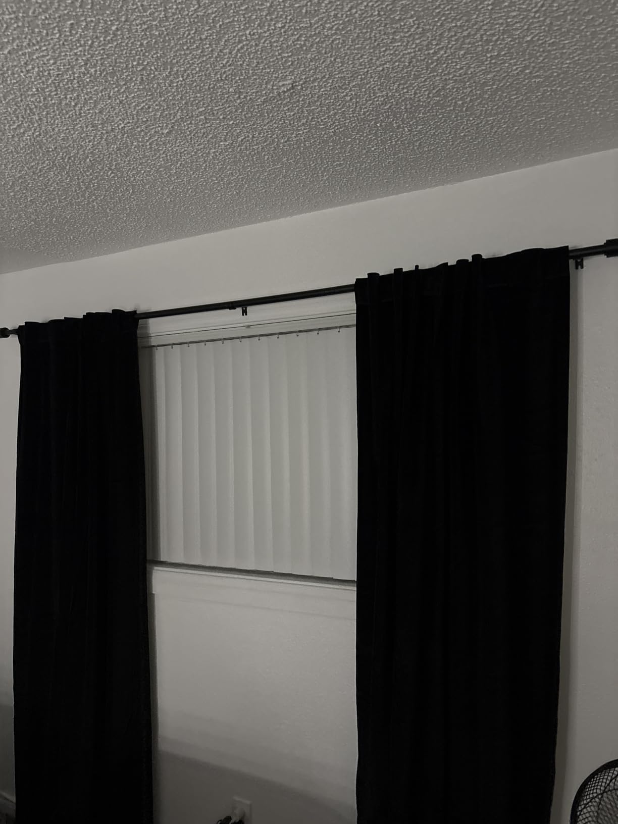 Joydeco Black 100% Blackout Curtains 84 Inch 2 Panels, Luxury Thermal Insulated Black Velvet Curtains for Bedroom Living Room, Soundproof Blackout Window Drapes, Rod Pocket & Back Tab (52W x 84L) customer photo 2