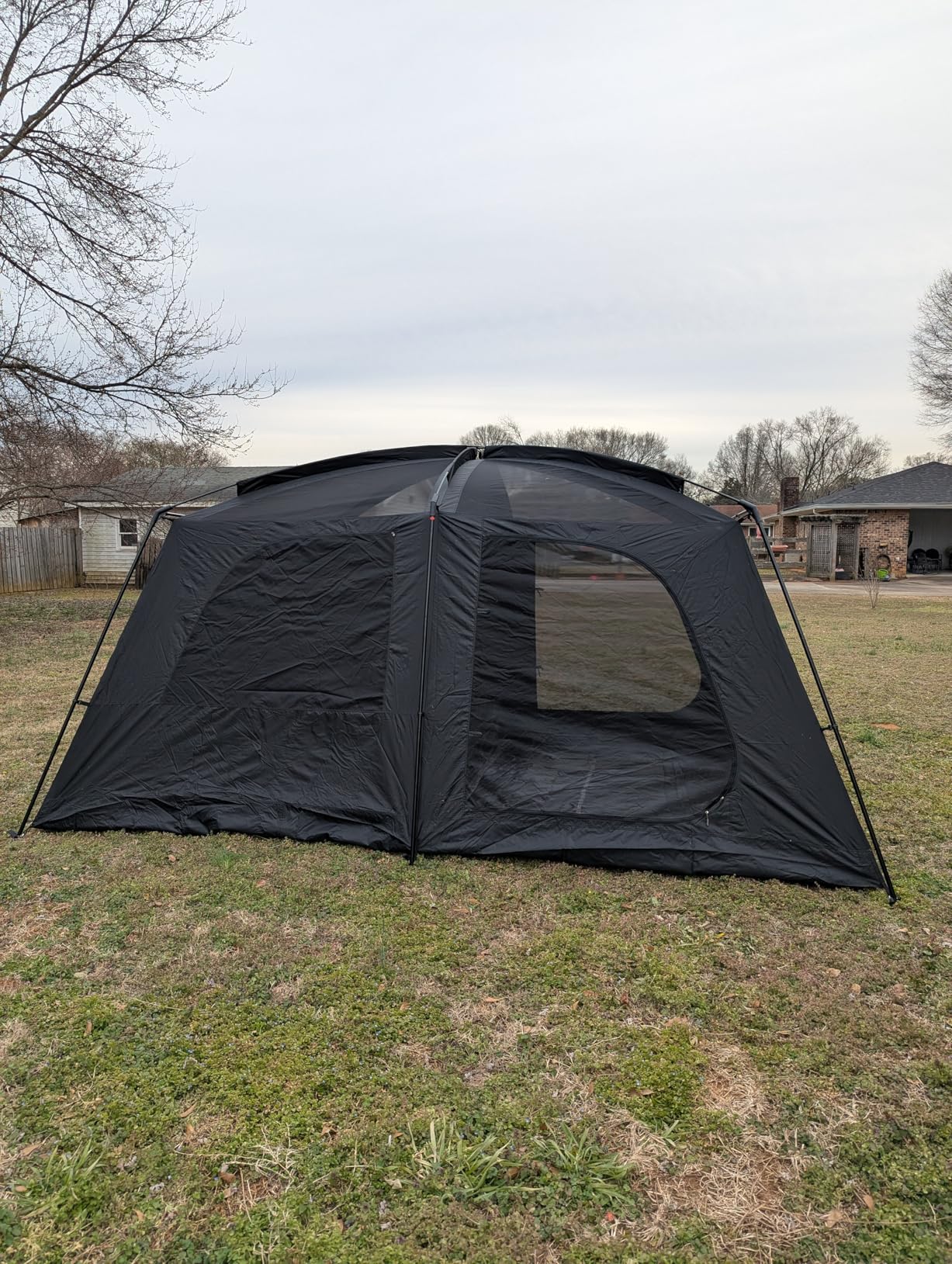 Vidalido 8-10 Person Camping Tent with 3 Door 2 Room Large Family Cabin Tents, Double Layer Waterproof Portable Glamping Tent customer photo 2