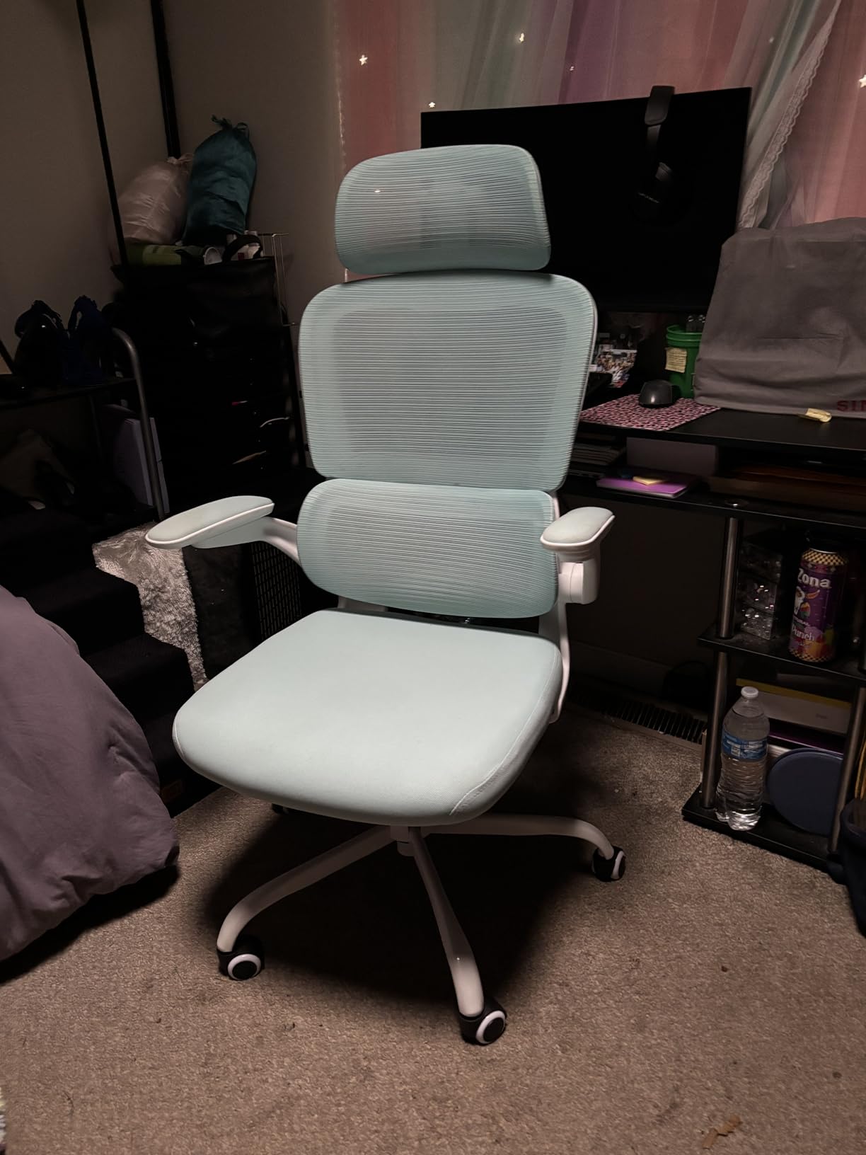 TRALT Office Chair Ergonomic Desk Chair, 330 LBS Home Mesh Office Desk Chairs with Wheels, Comfortable Gaming Chair, High Back Office Chair for Long Hours (Black) customer photo 1