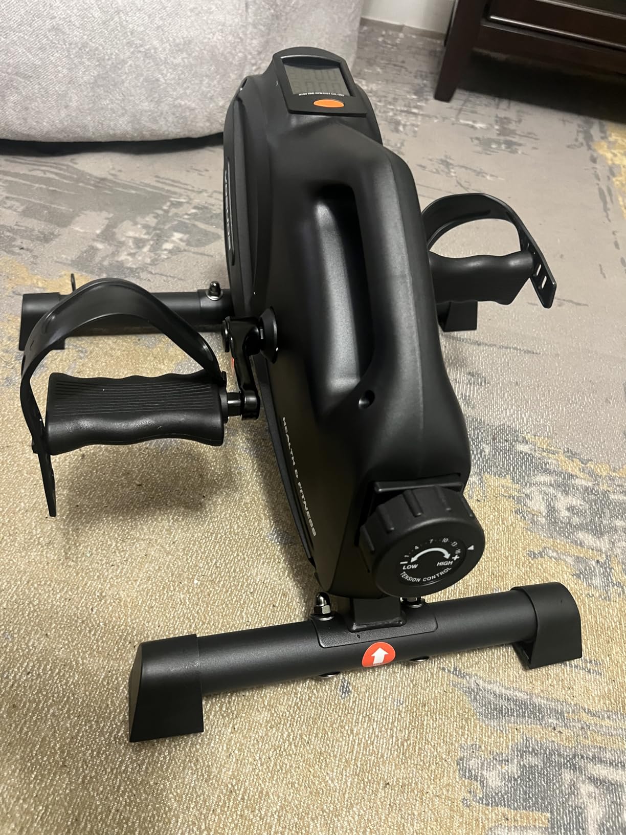 YOSUDA Under Desk Bike Pedal Exerciser - Magnetic Mini Exercise Bike, Desk Pedal Bike for Home/Office Workout customer photo 2