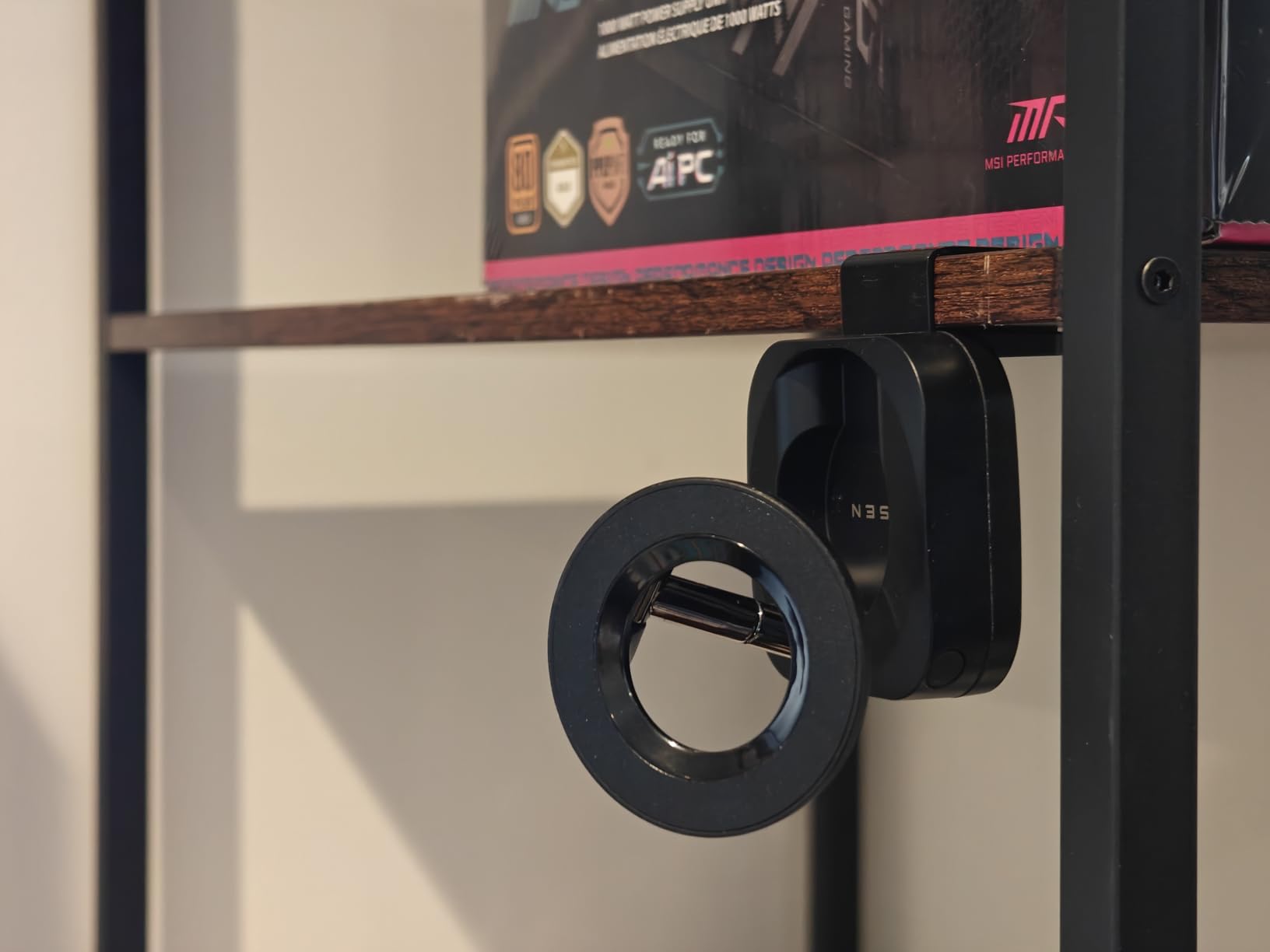 LISEN Airplane Travel Essentials Phone Holder for Desk, MagSafe Phone Travel Size Accessories, Airplane Gadgets customer photo 1