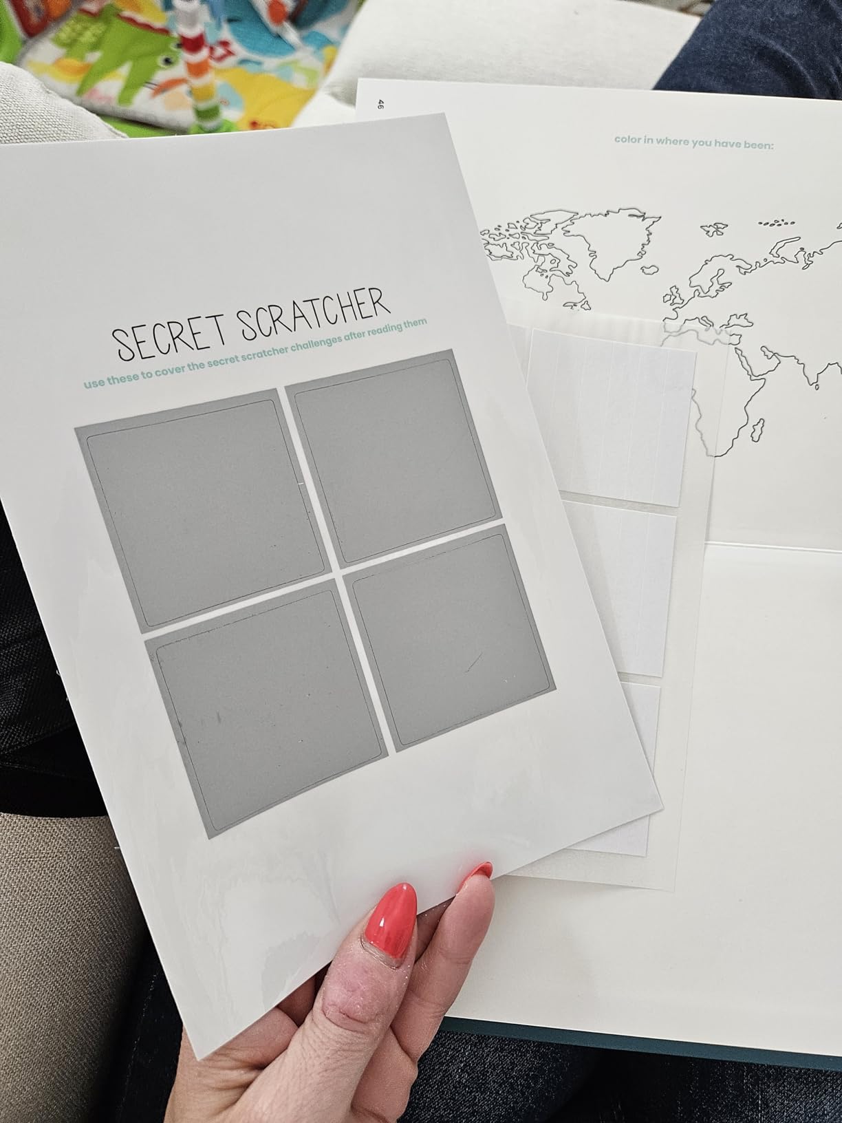 Travel Edition - Travel Activity for Couples with 30 Scratch-Off Adventures | Romantic Travel Challenge Ideas | Honeymoon Gift | Couples Travel Game for Road Trips & Vacations customer photo 1